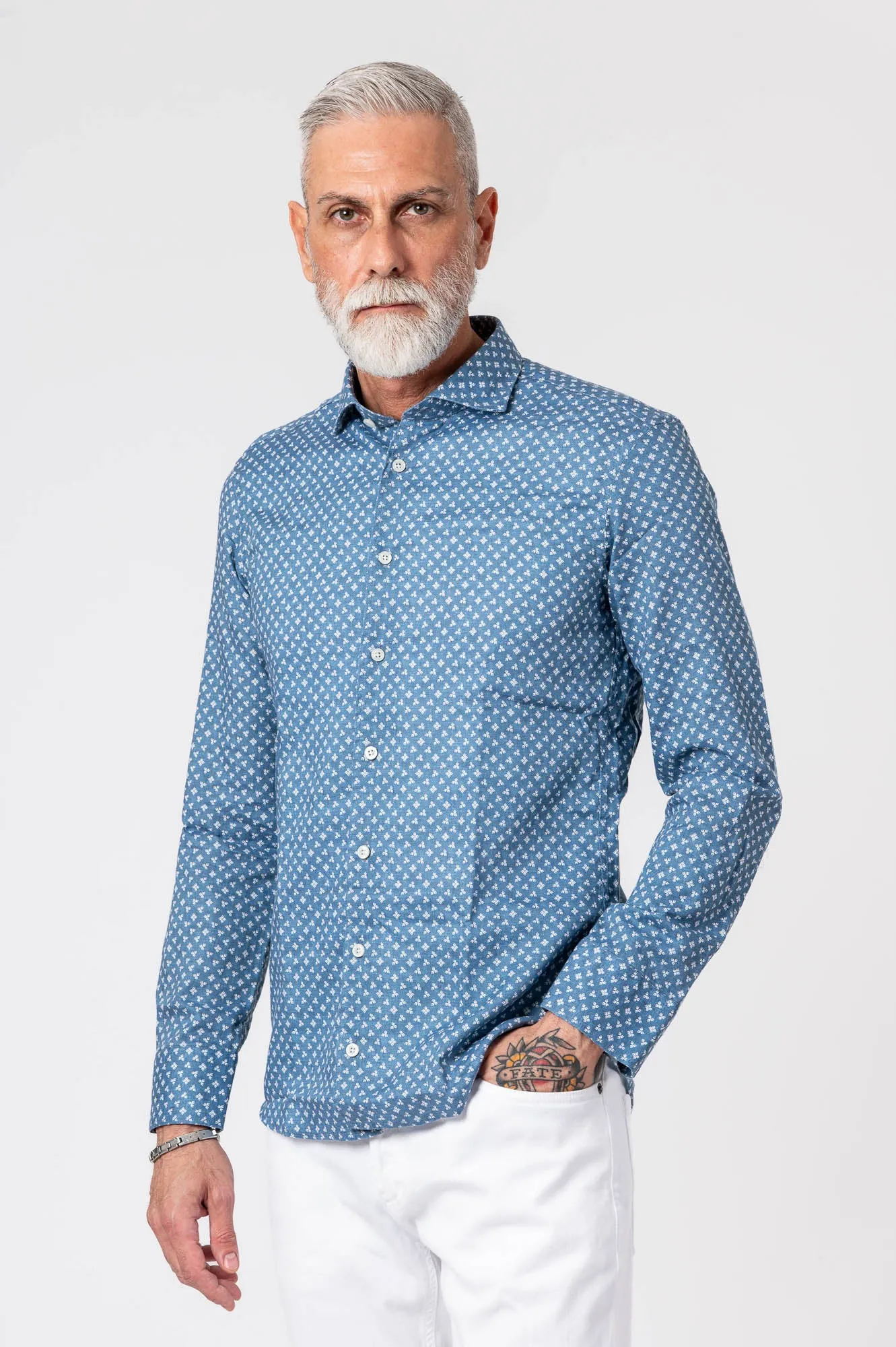 Bastoncino Blu 04 Uomo