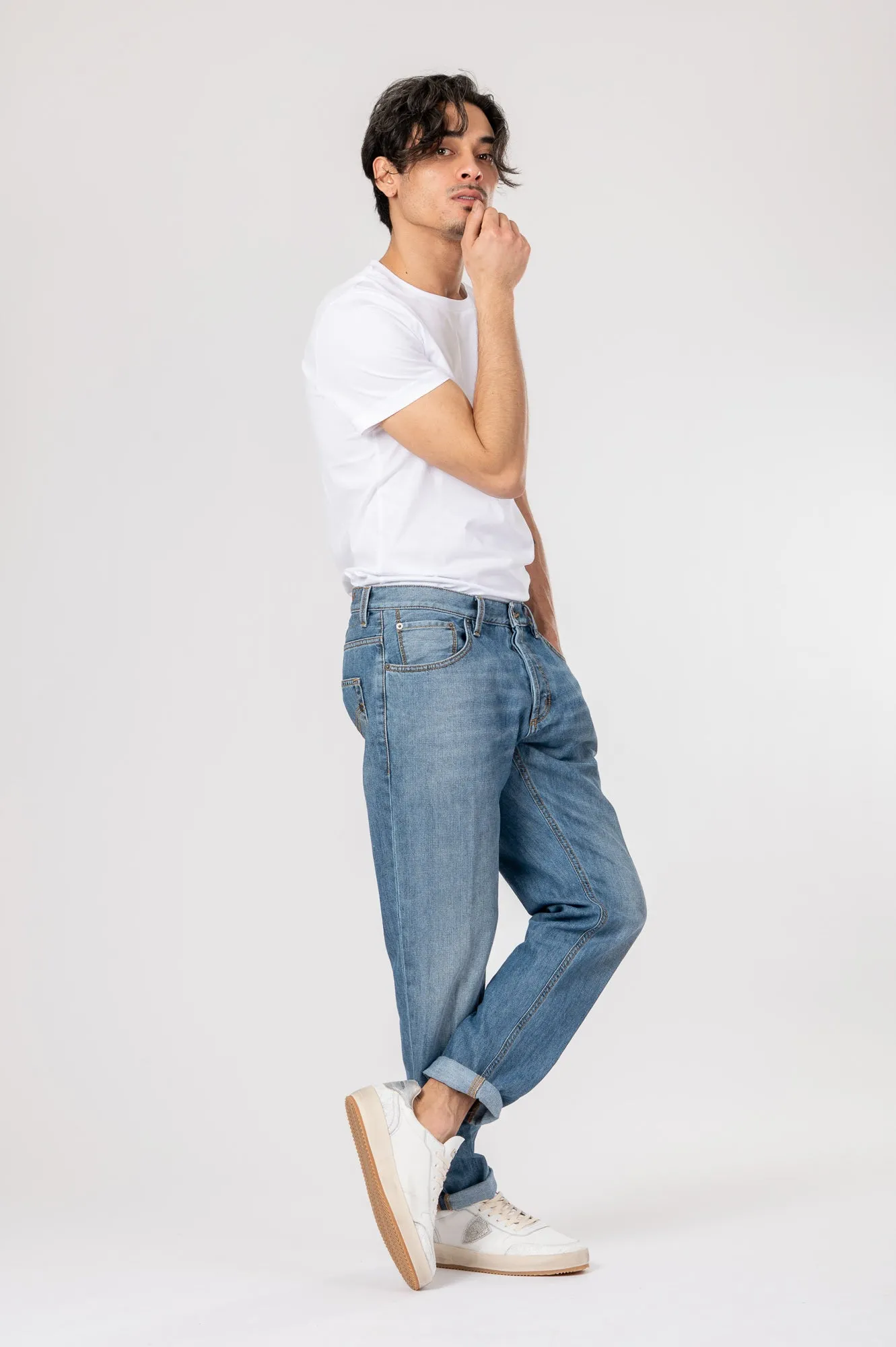 Dondup Azzurro 800 Uomo