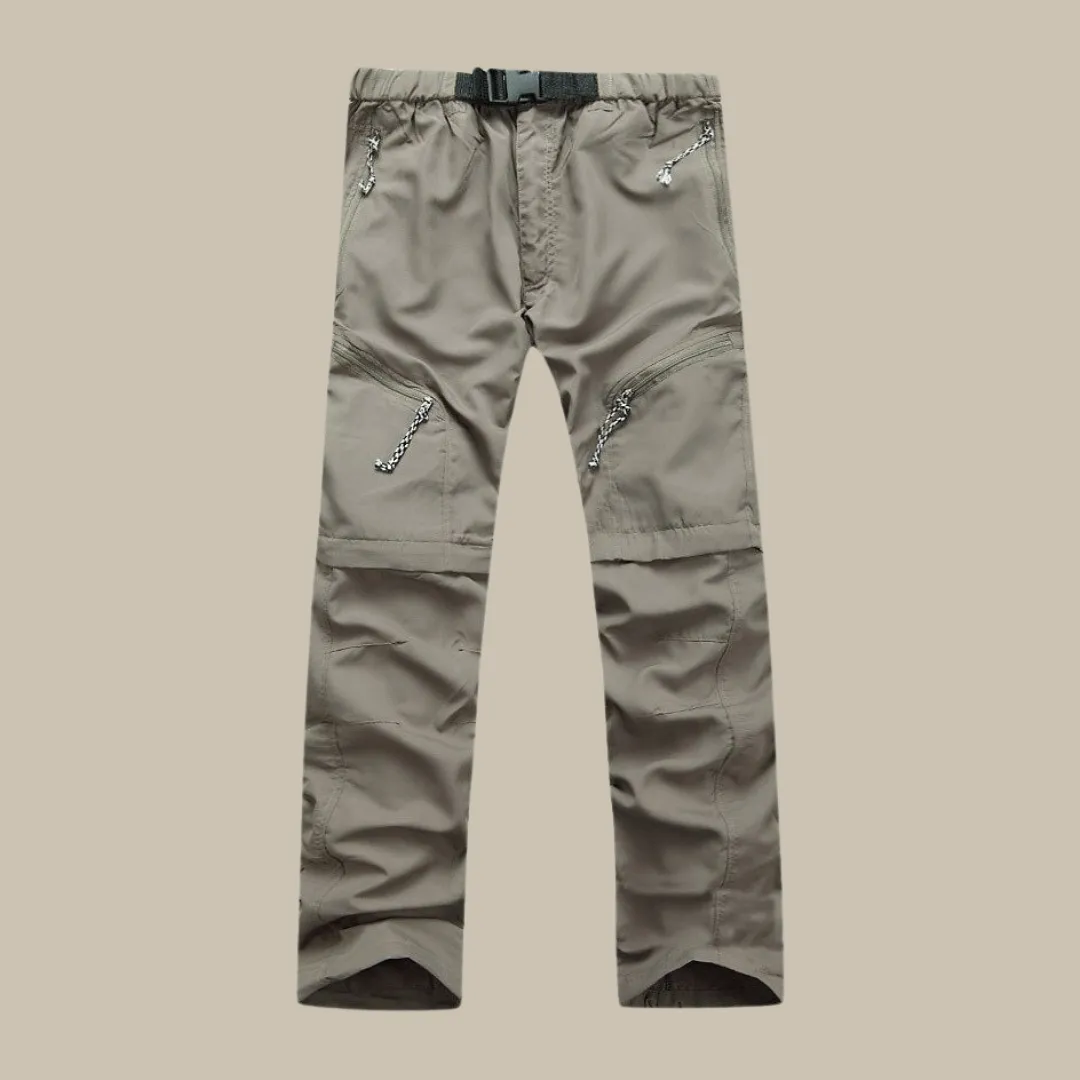 Cristoffe - Comodi Outdoor Pantaloni con Cerniera per Uomini