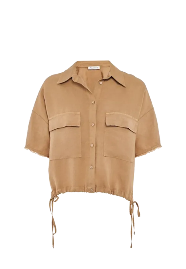 Manila Grace - Camicia con Coulisse