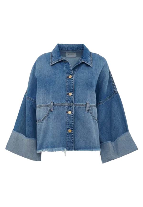 Manila Grace - Giubbotto Over Denim