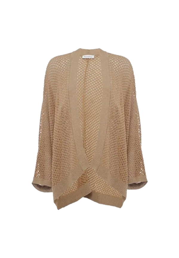 Manila Grace - Cardigan Punto Rete