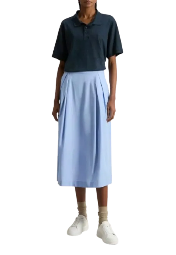 Woolrich - Gonna in popeline di puro cotone