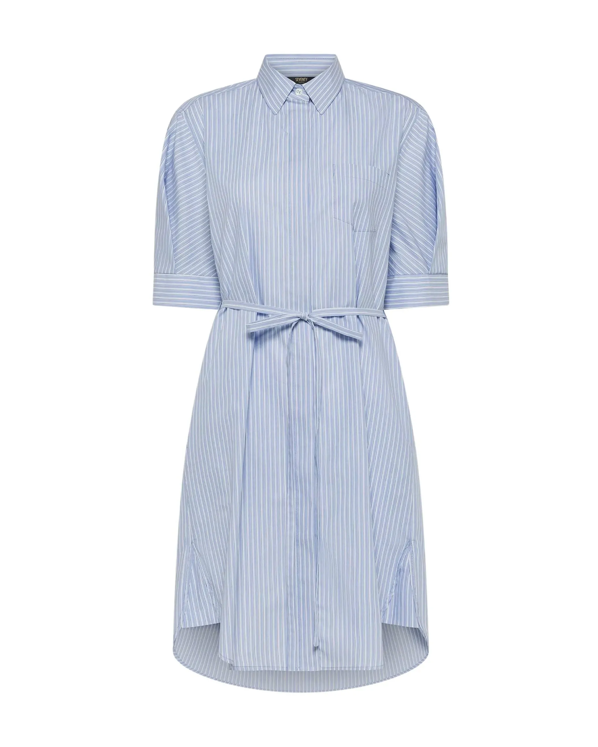 Seventy abito in cotone a righe