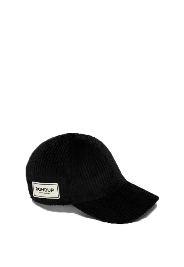 Dondup - Cappello da baseball in velluto