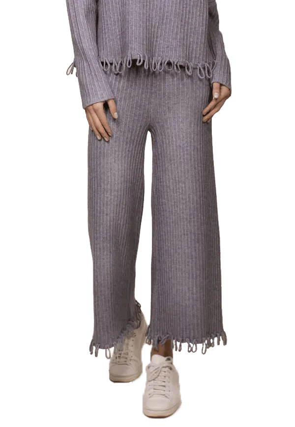 White Wise - Pantaloni in maglia