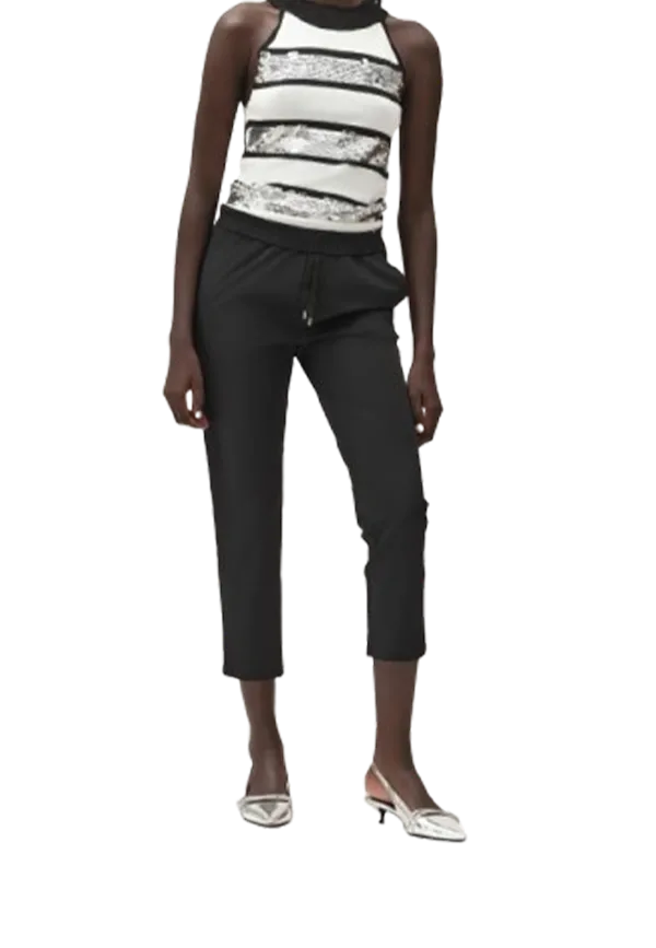 White Wise - Pantalone con Coulisse Tessuto Tecnico