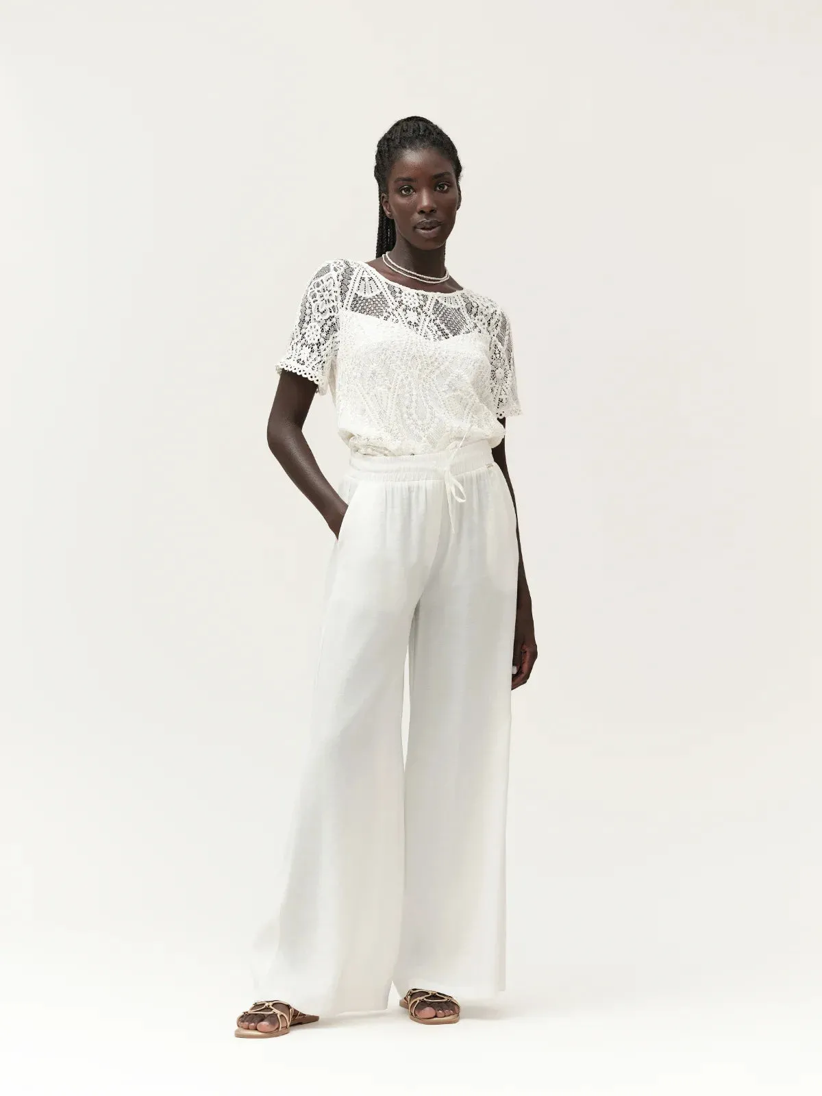 PANTALONE - WHITE WISE