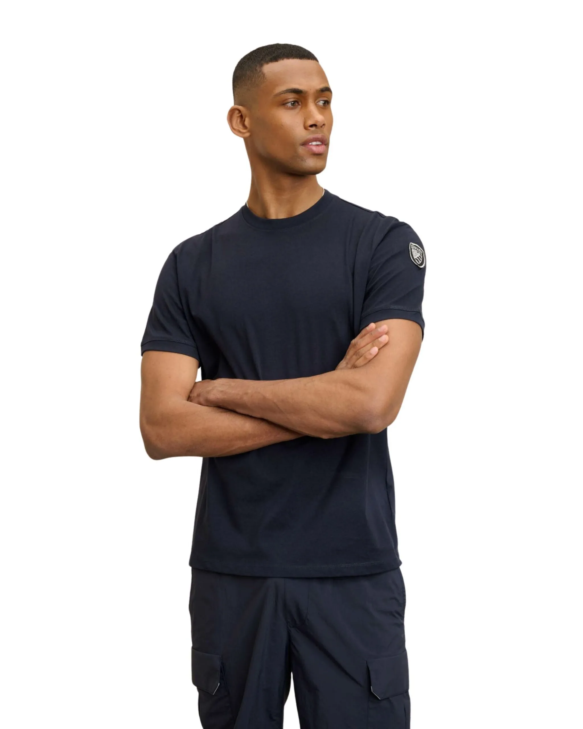 Blauer T-shirt Anthony