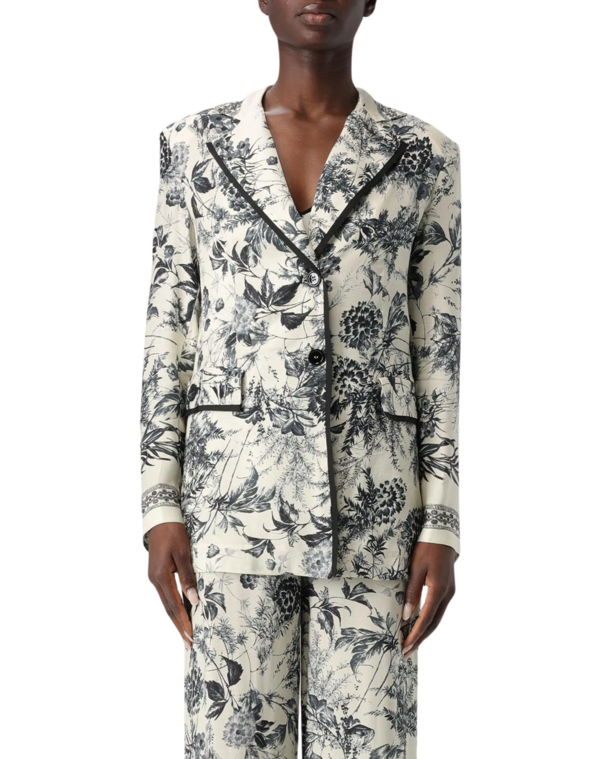 Simona Corsellini Giacca flower