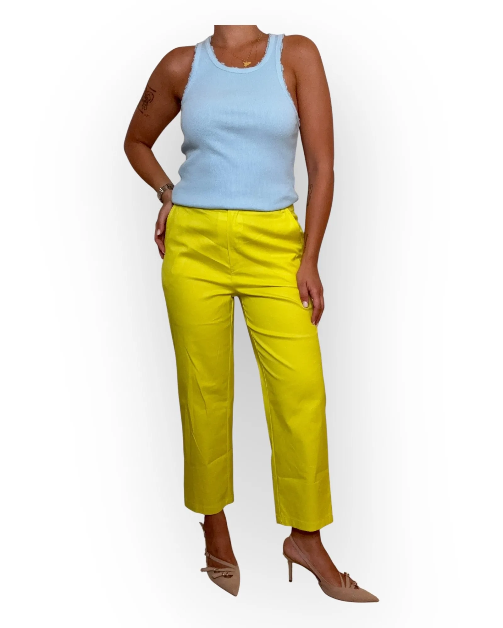 S25P7847 - PANTALONE - Tensione in