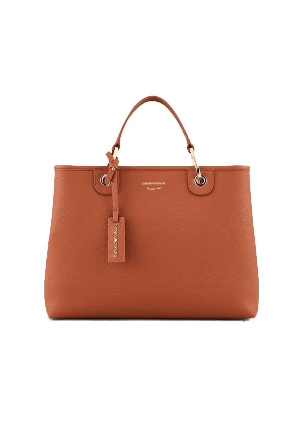 Giorgio Armani - Shopper media MyEA stampa cervo