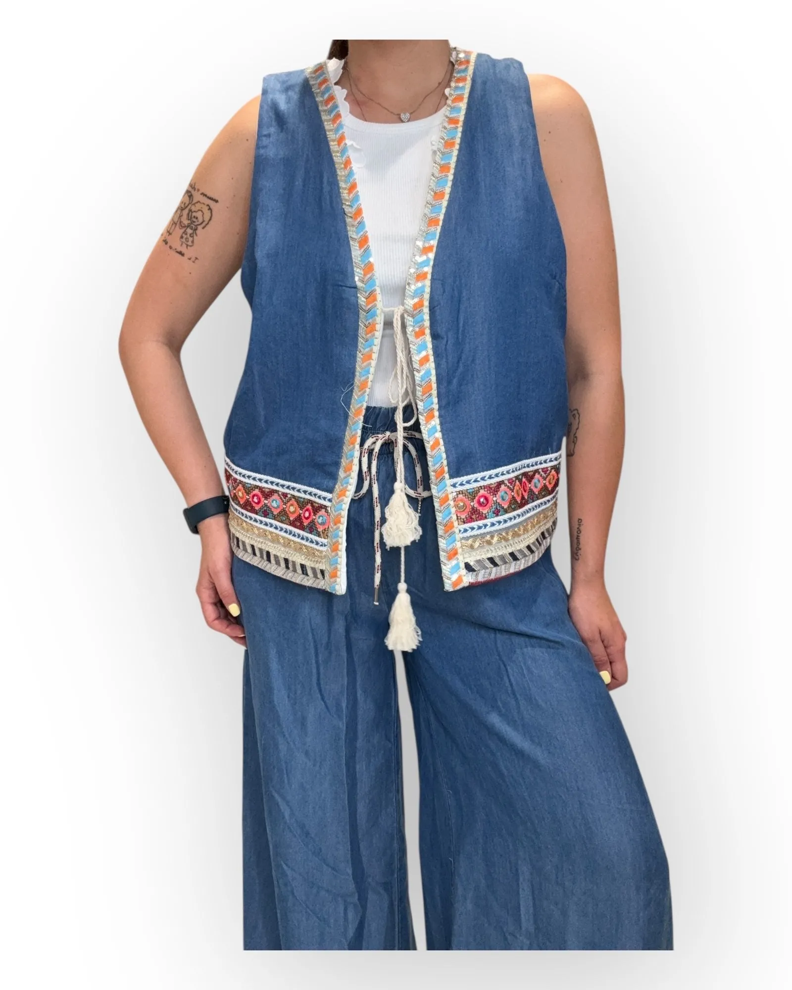 S25JE11 - GILET - Tensione in