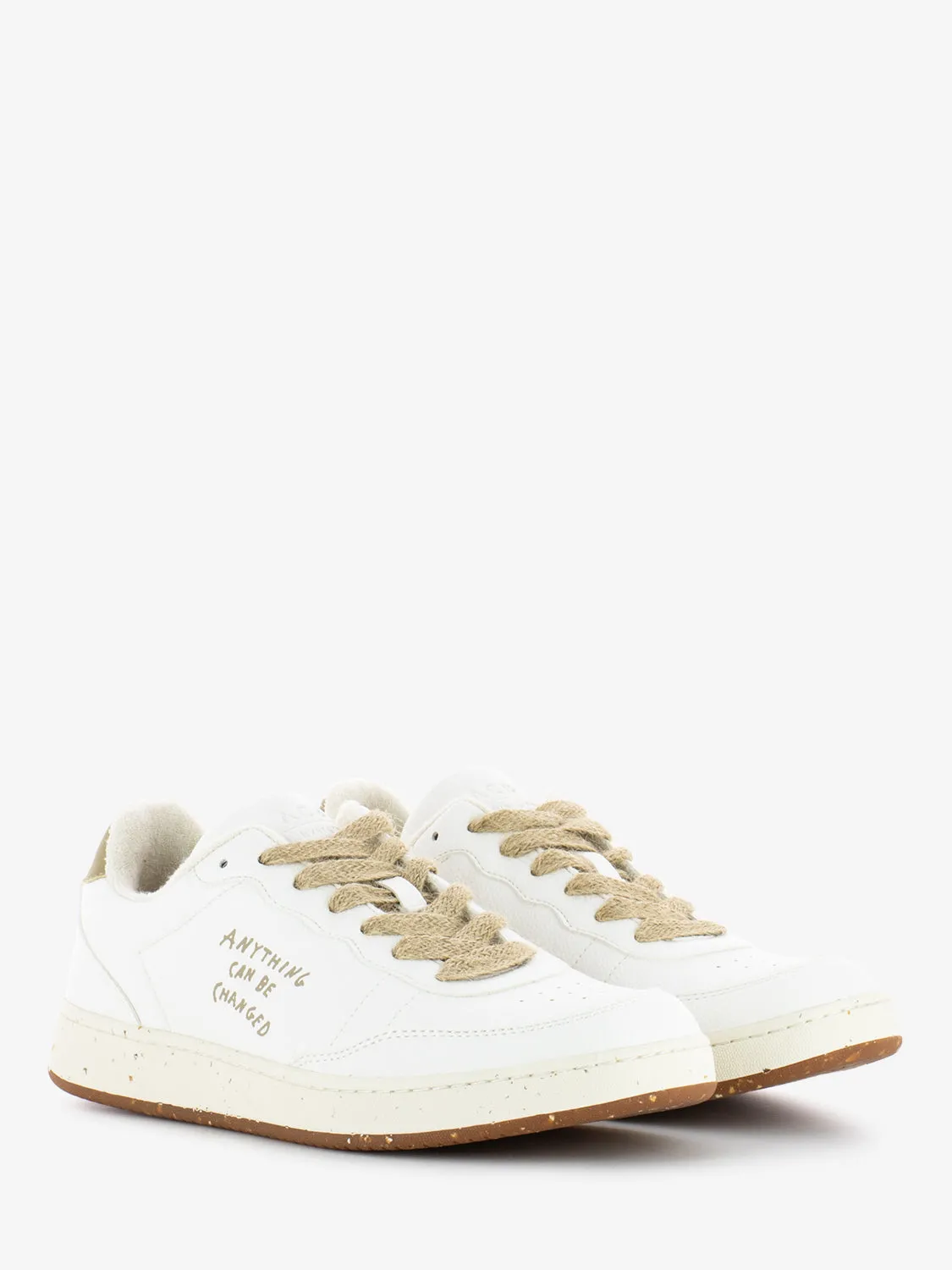 Sneakers Evergreen white / coffee