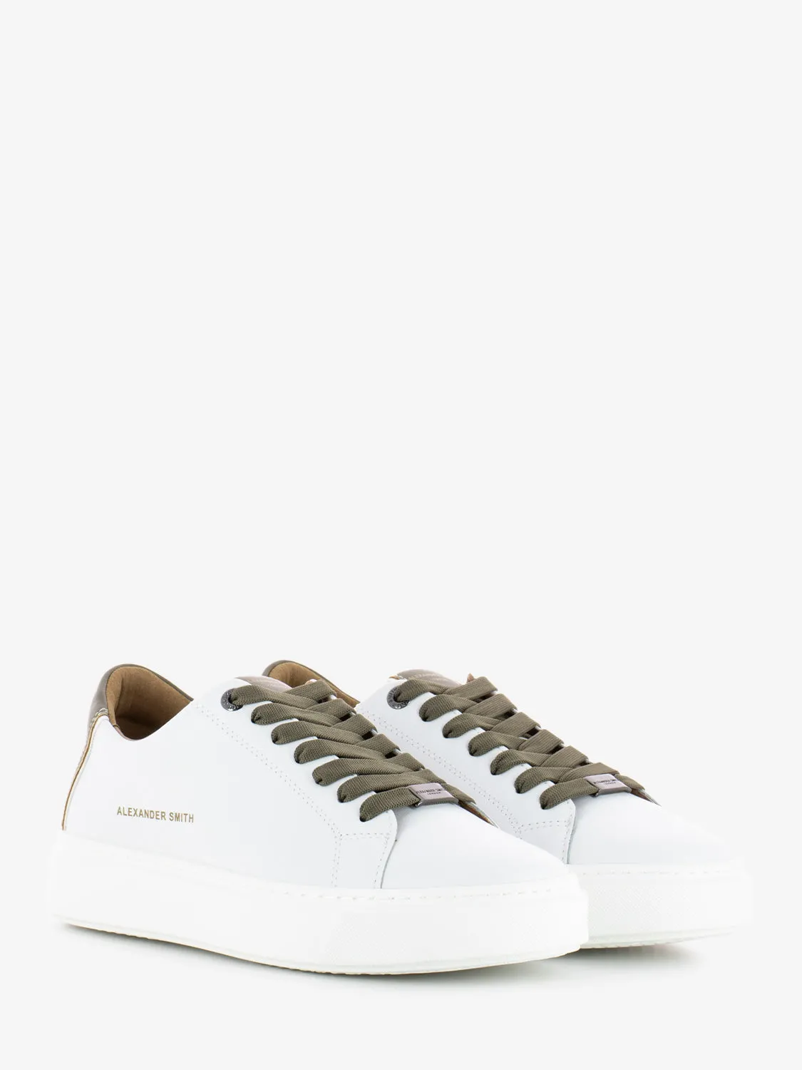 London Man white / light green