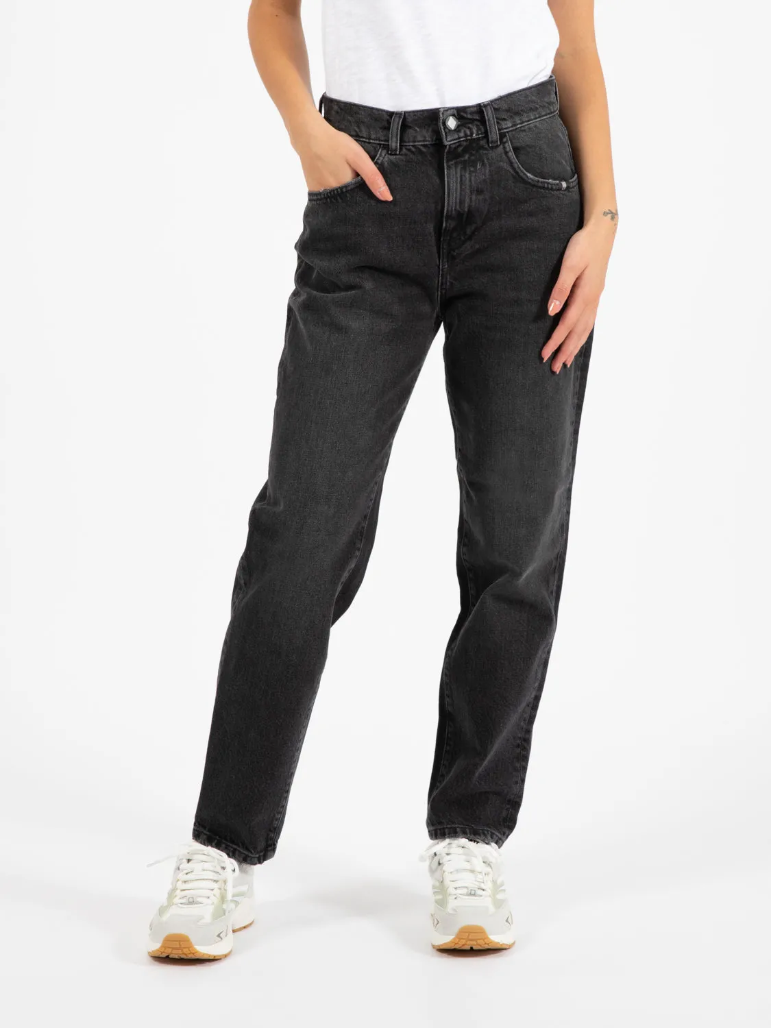 Jeans Lizzie recycled black denim