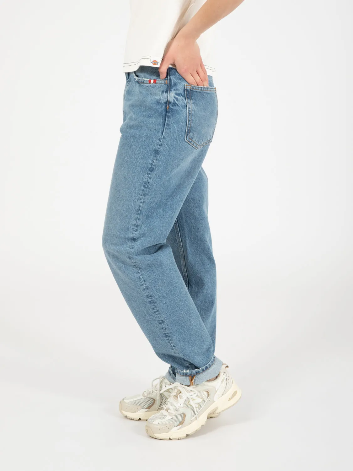 Kendall straight denim new stone