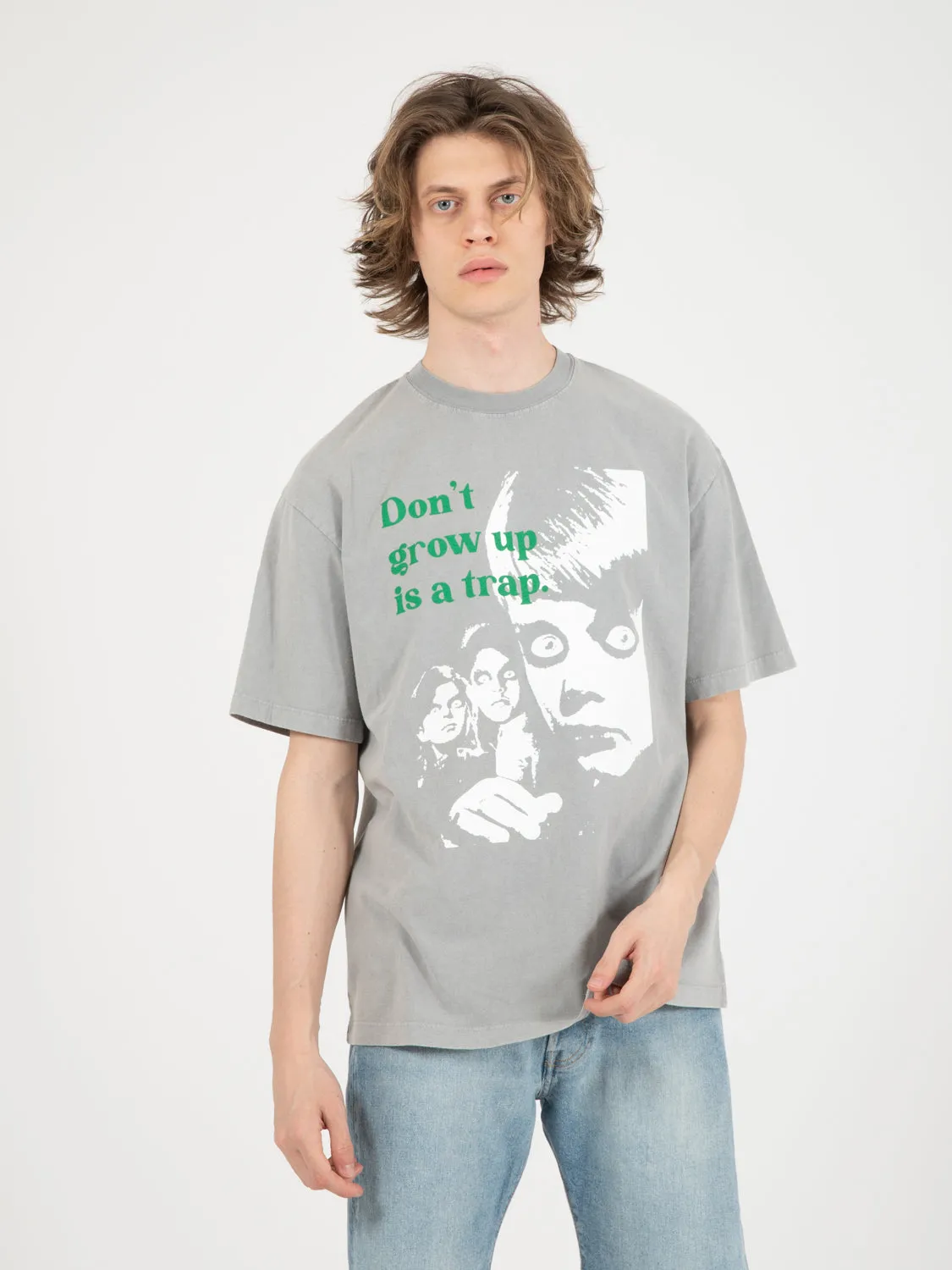 T-shirt jersey Trap grey