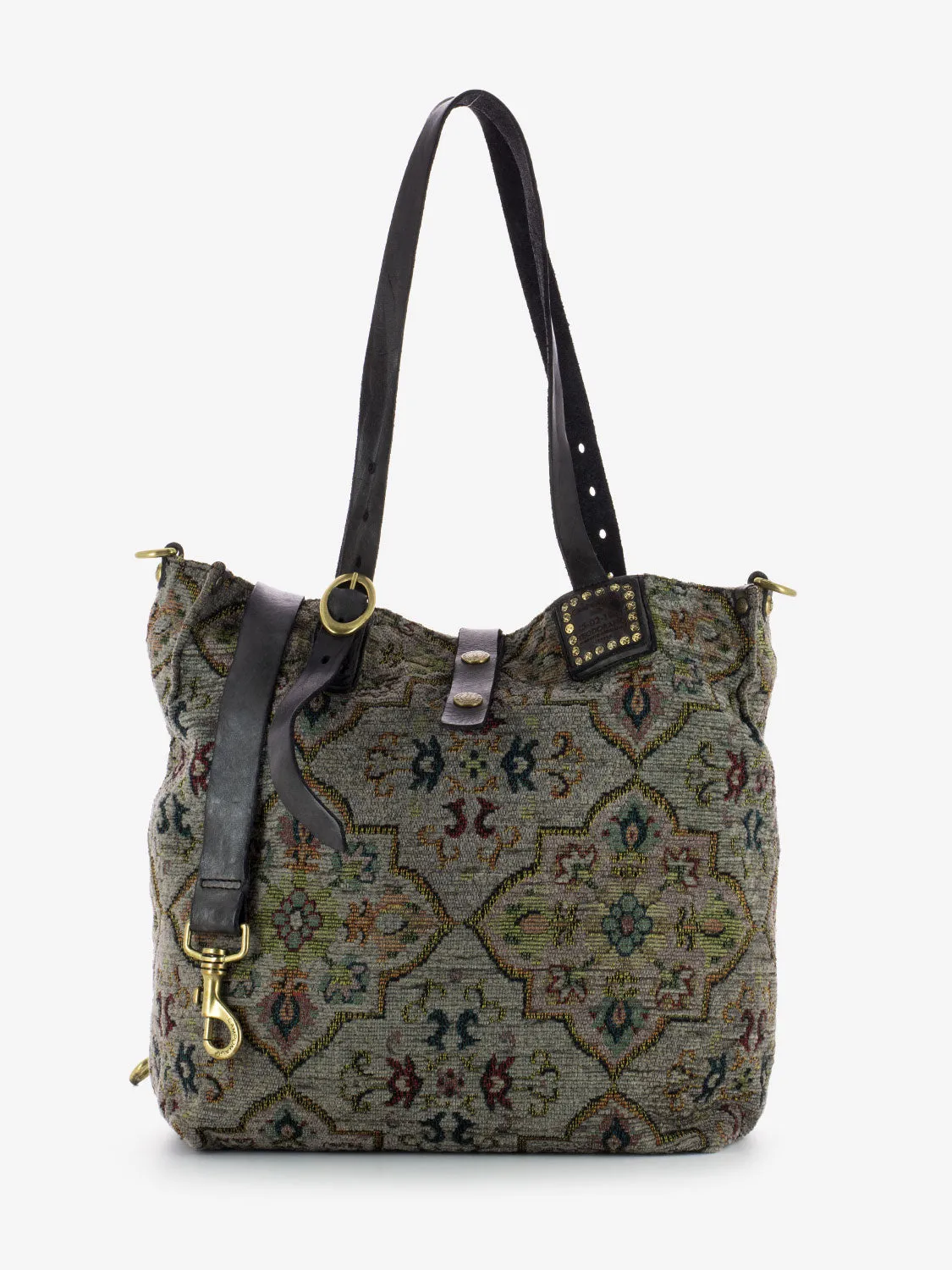 Shopping grande persiano testa di moro / multicolor