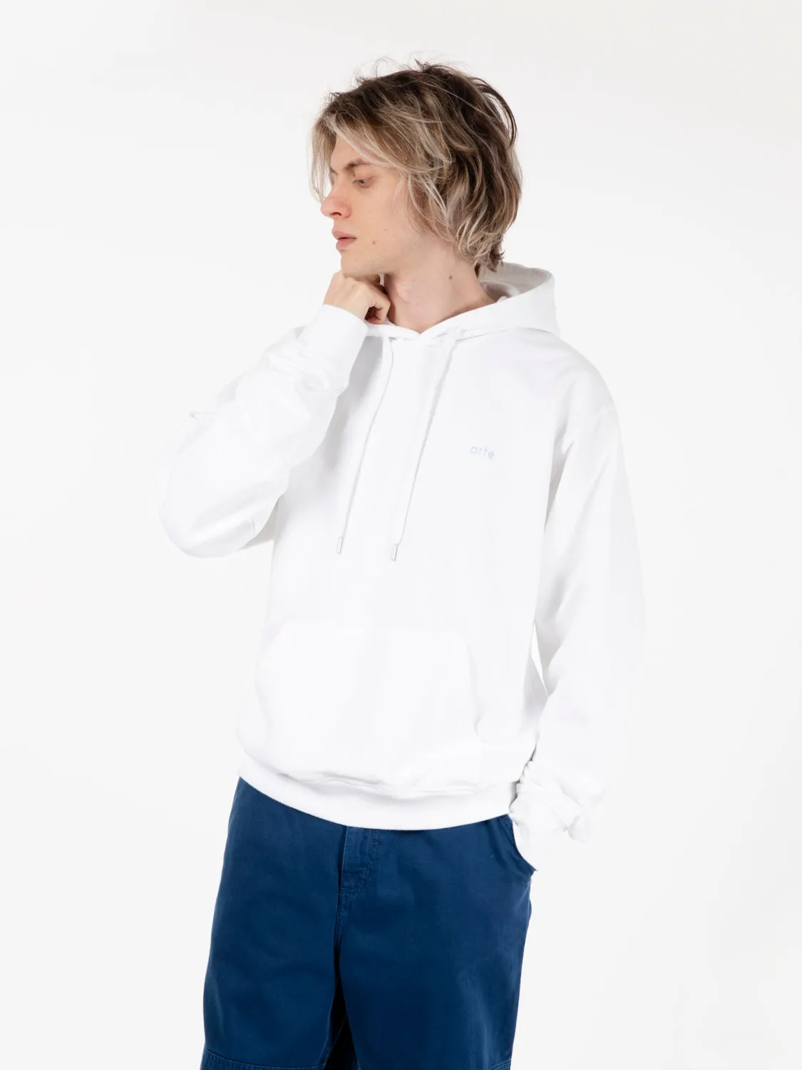 Felpa hank back multi runner white