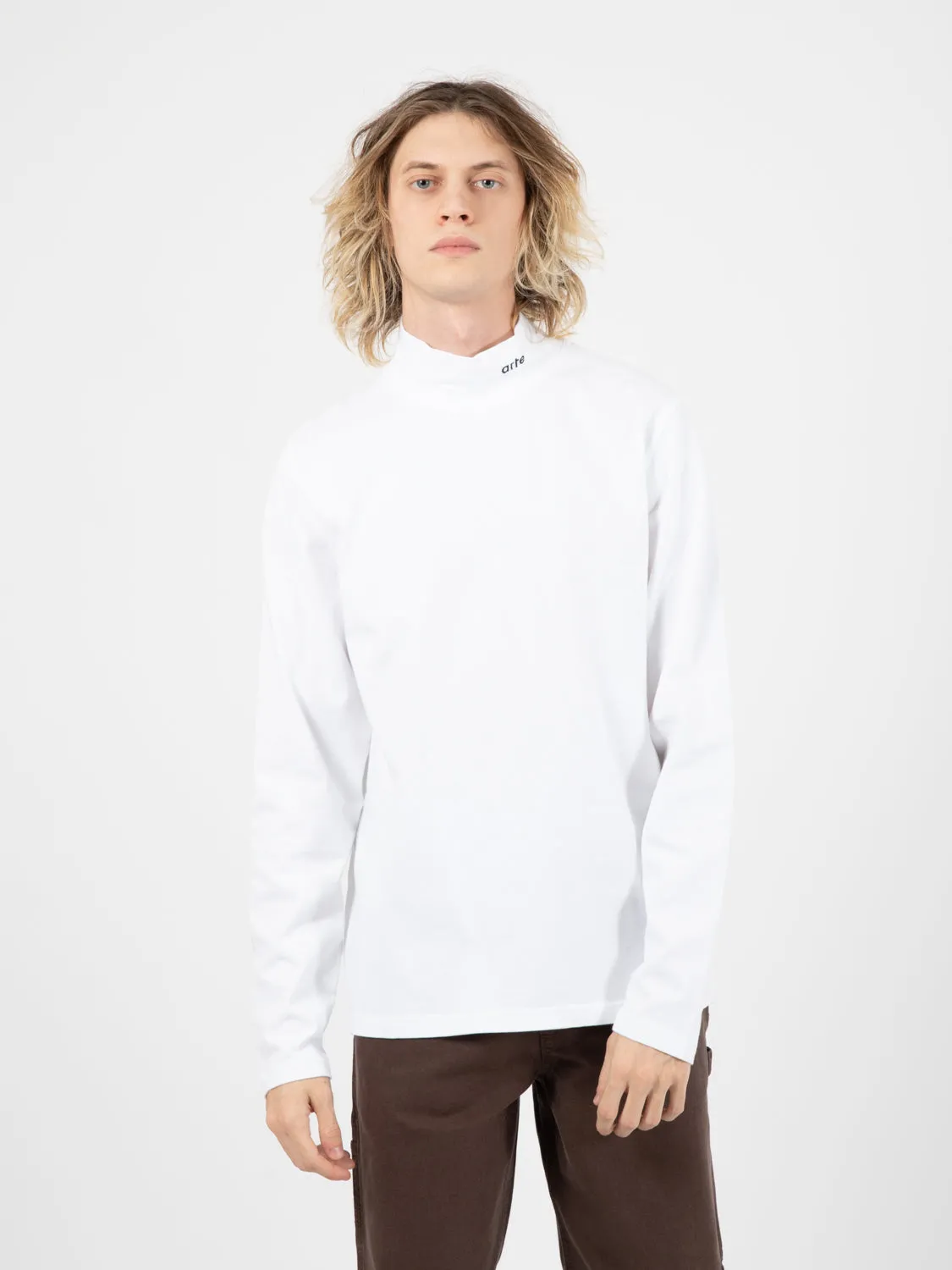 Maglia Leon longsleeve white