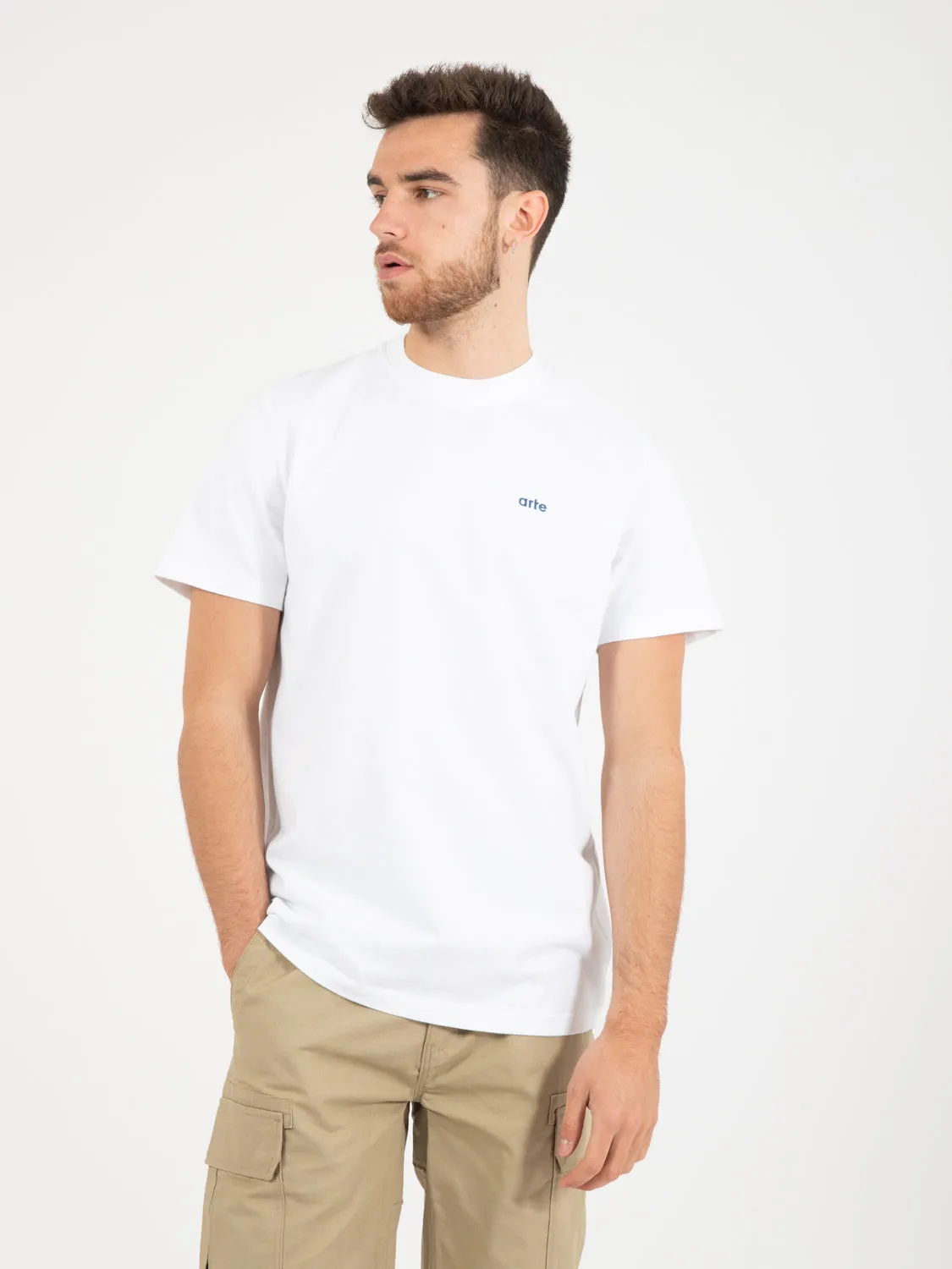 T-shirt Taut back hearth white