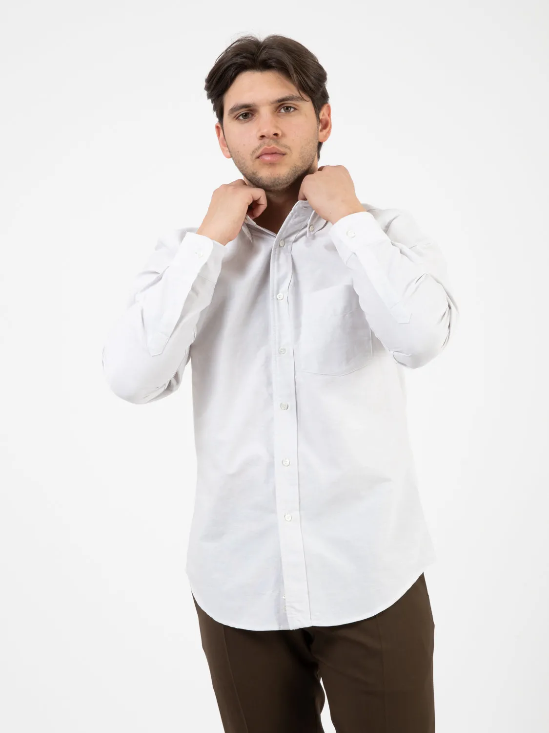 Camicia B.D. Magra grey