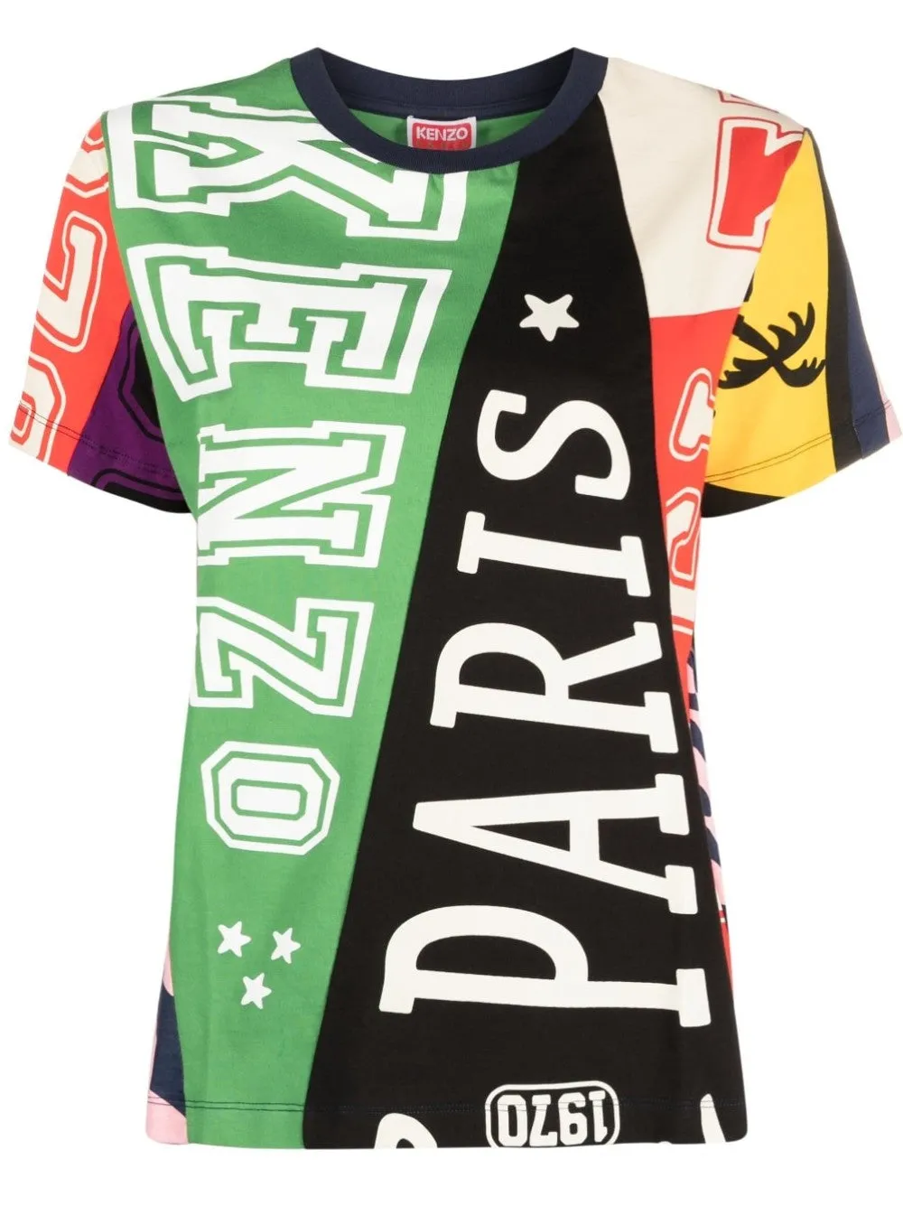 T-SHIRT CON LOGO ALL OVER