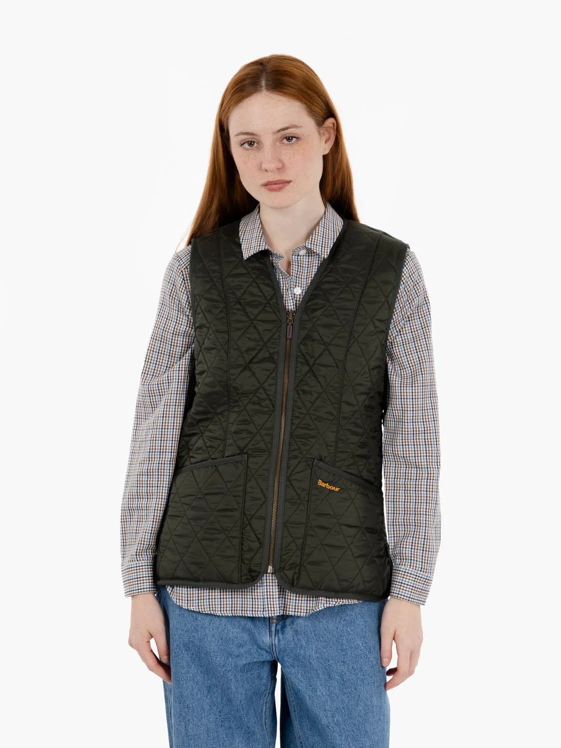 Gilet Fleece Betty Liner olive