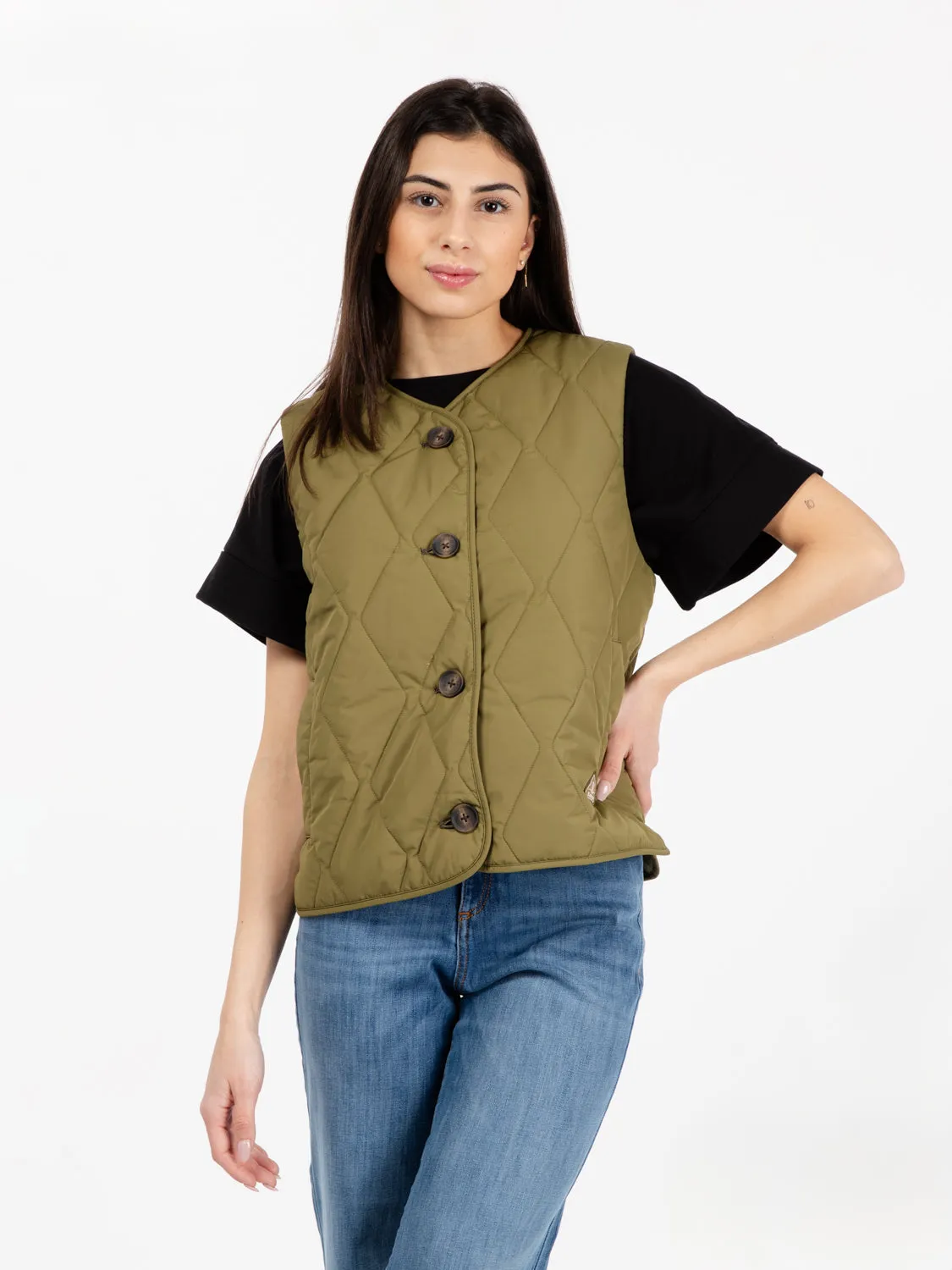 Gilet Kelley military olive