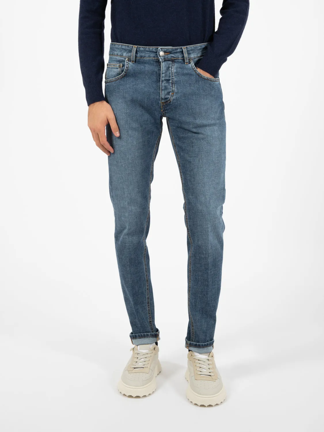 Jeans Davis denim blu medio