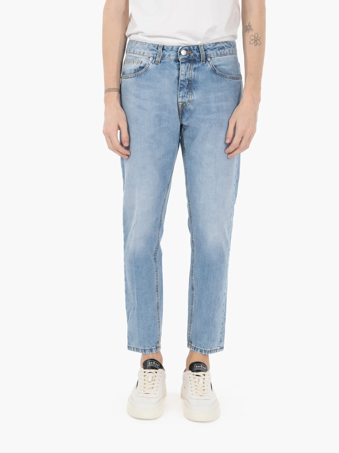 Jeans morbido blu chiaro