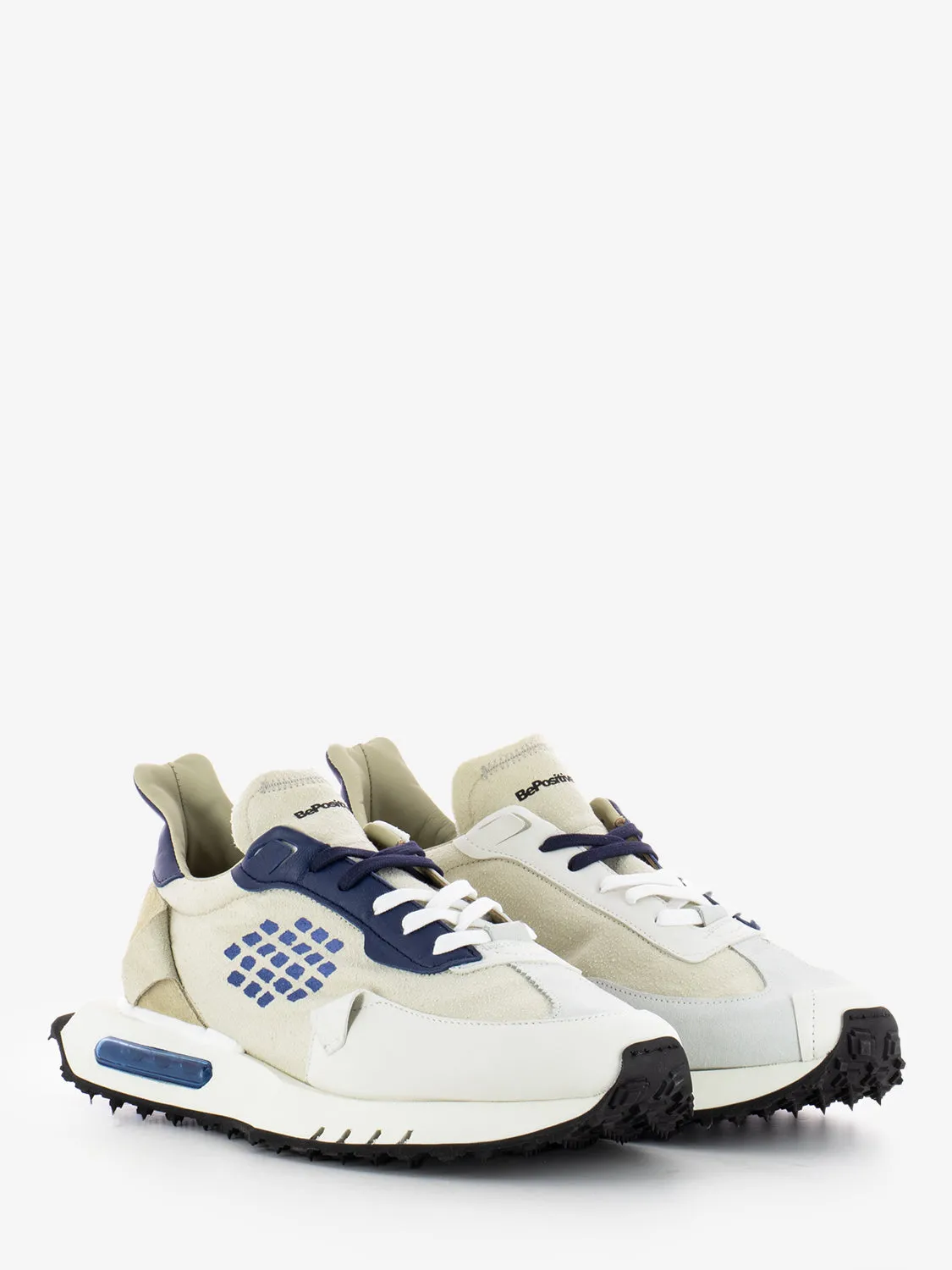 Sneakers running Space Race stone / navy