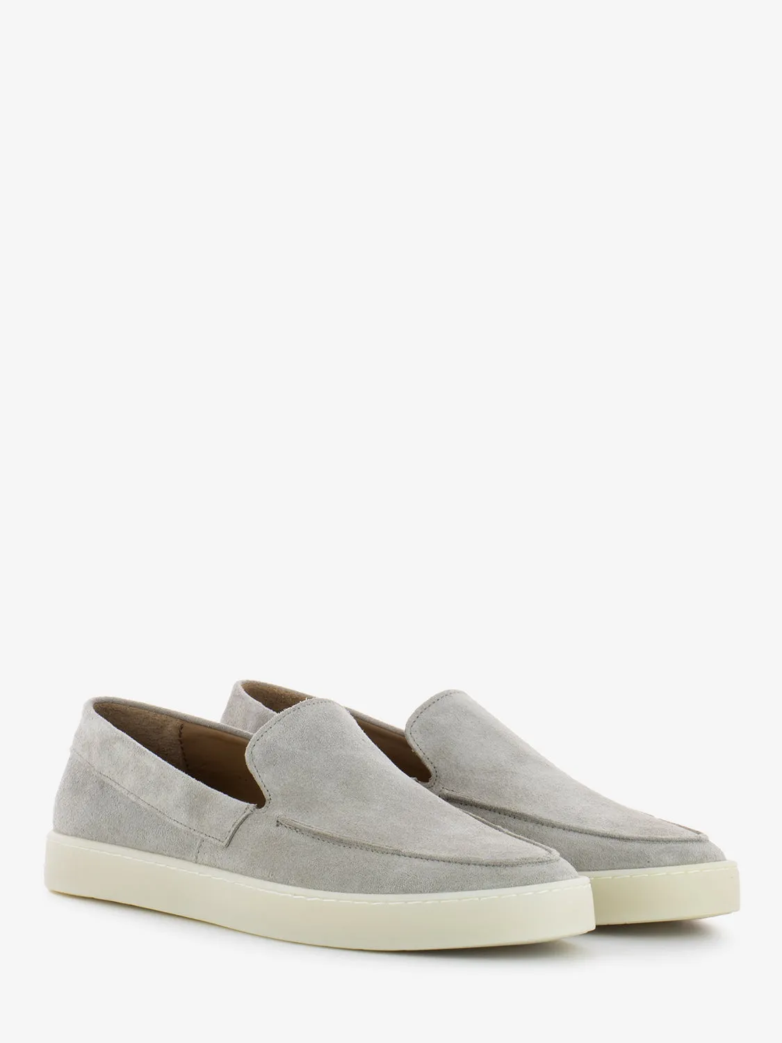 Slip-on camoscio sand