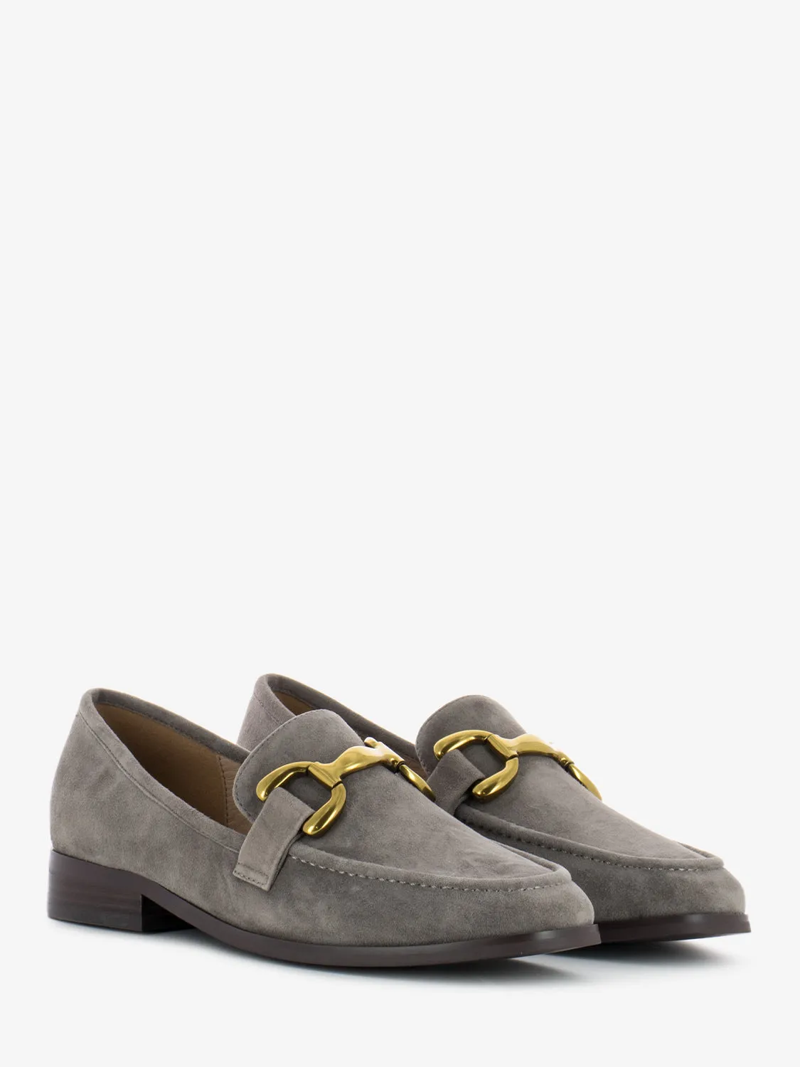 Mocassini Zagreb in suede gris