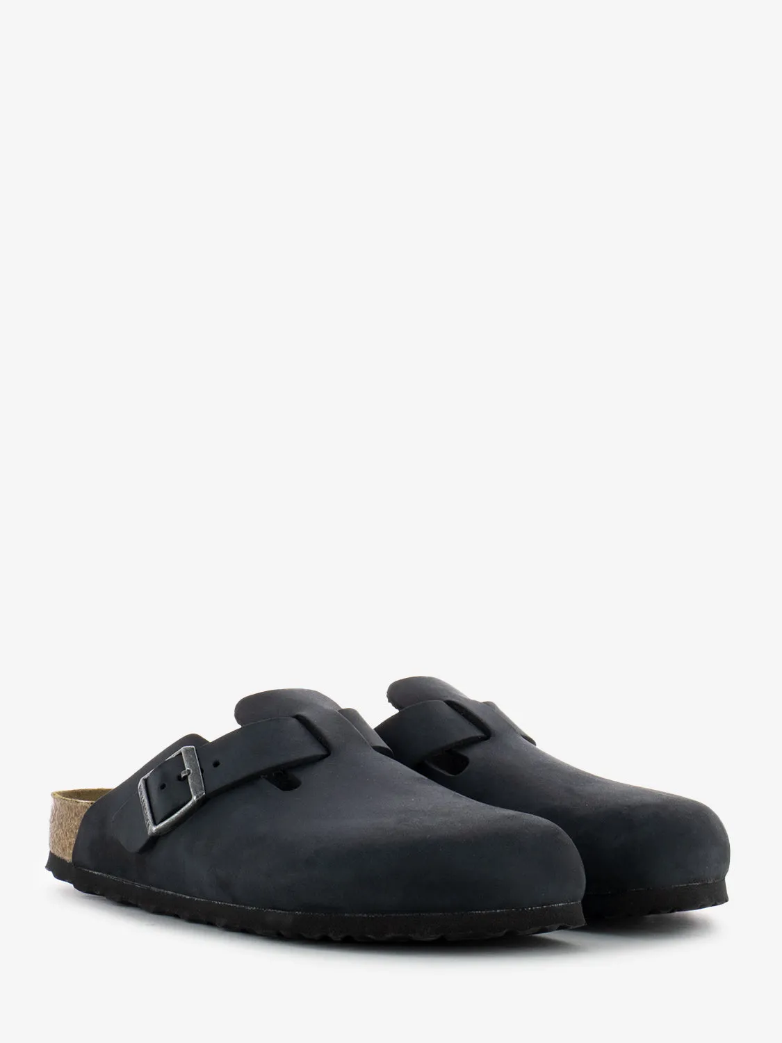 Boston in pelle oliata nere