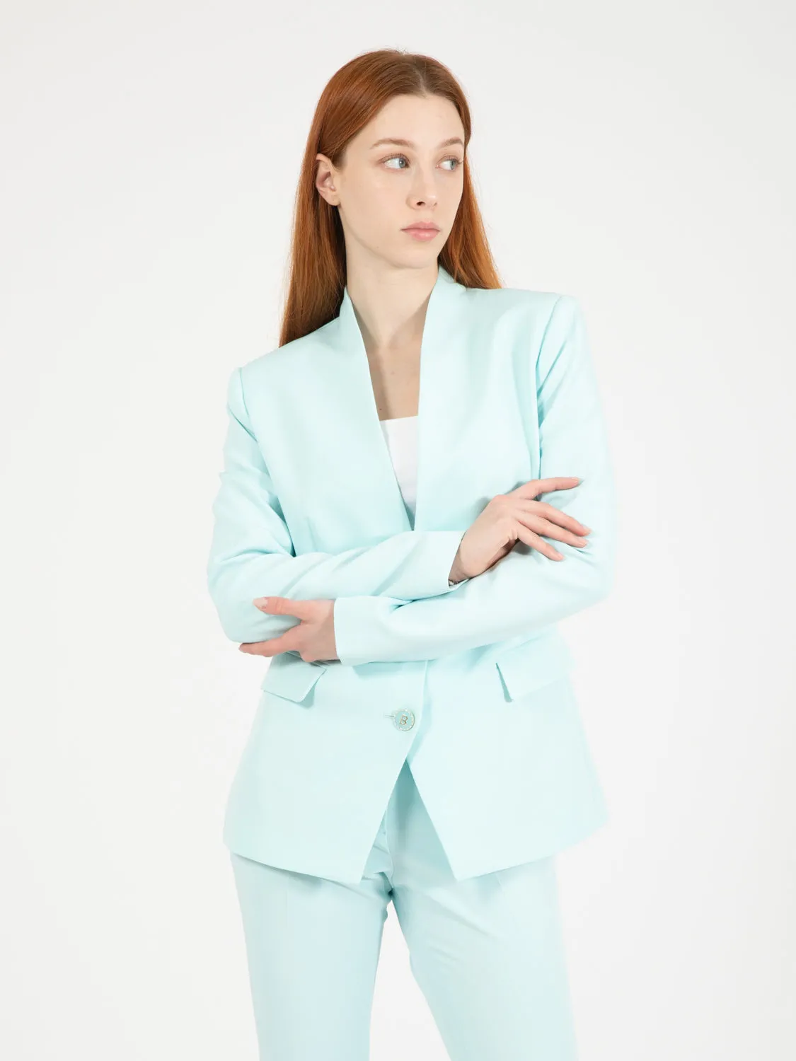 Blazer monopetto goutte