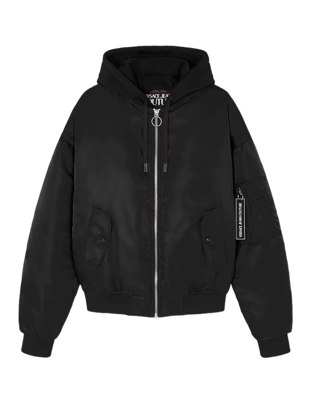 BOMBER RELAXED FIT CON TASCHE LATERALI