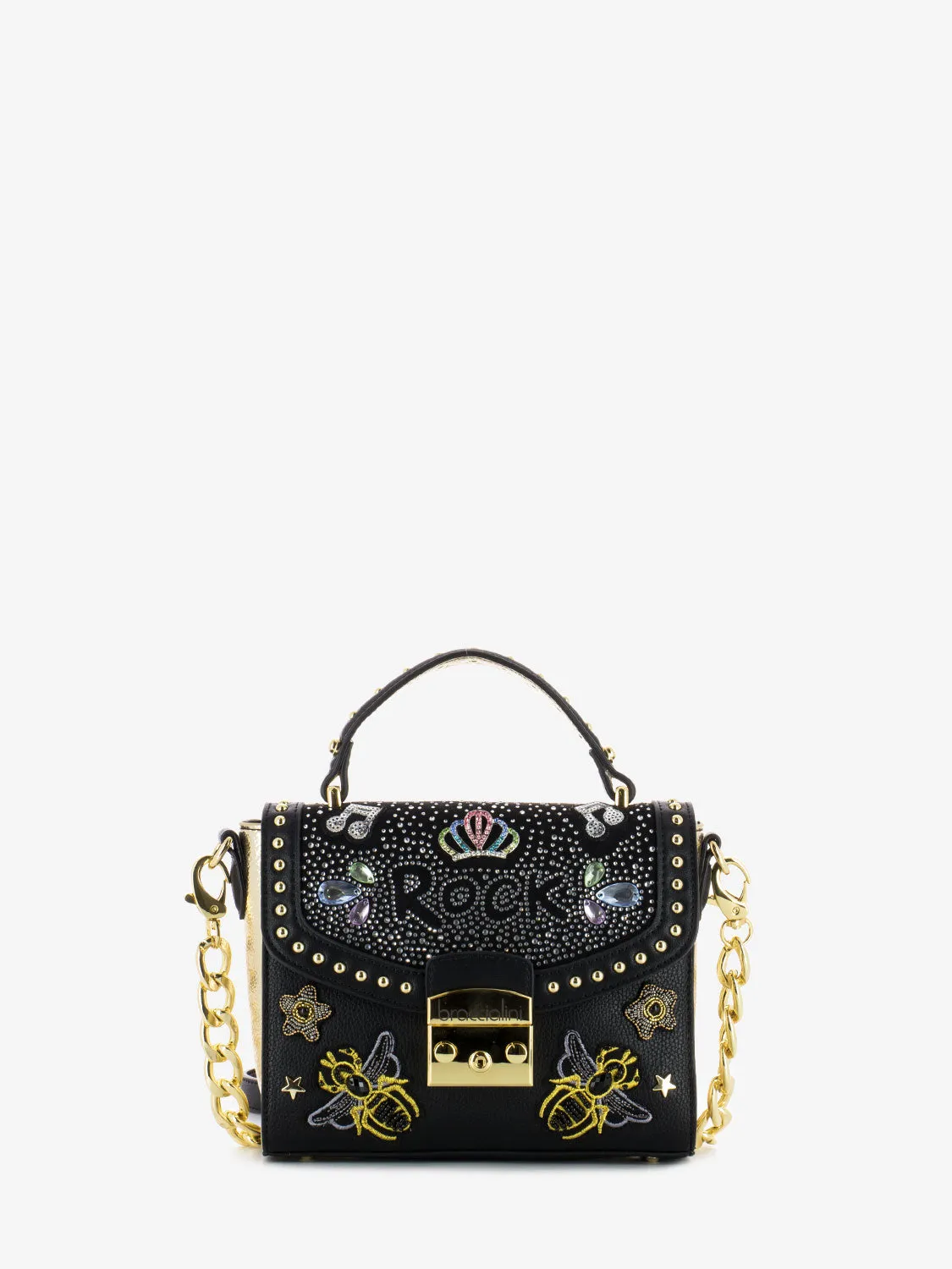 Borsa a mano Rock black