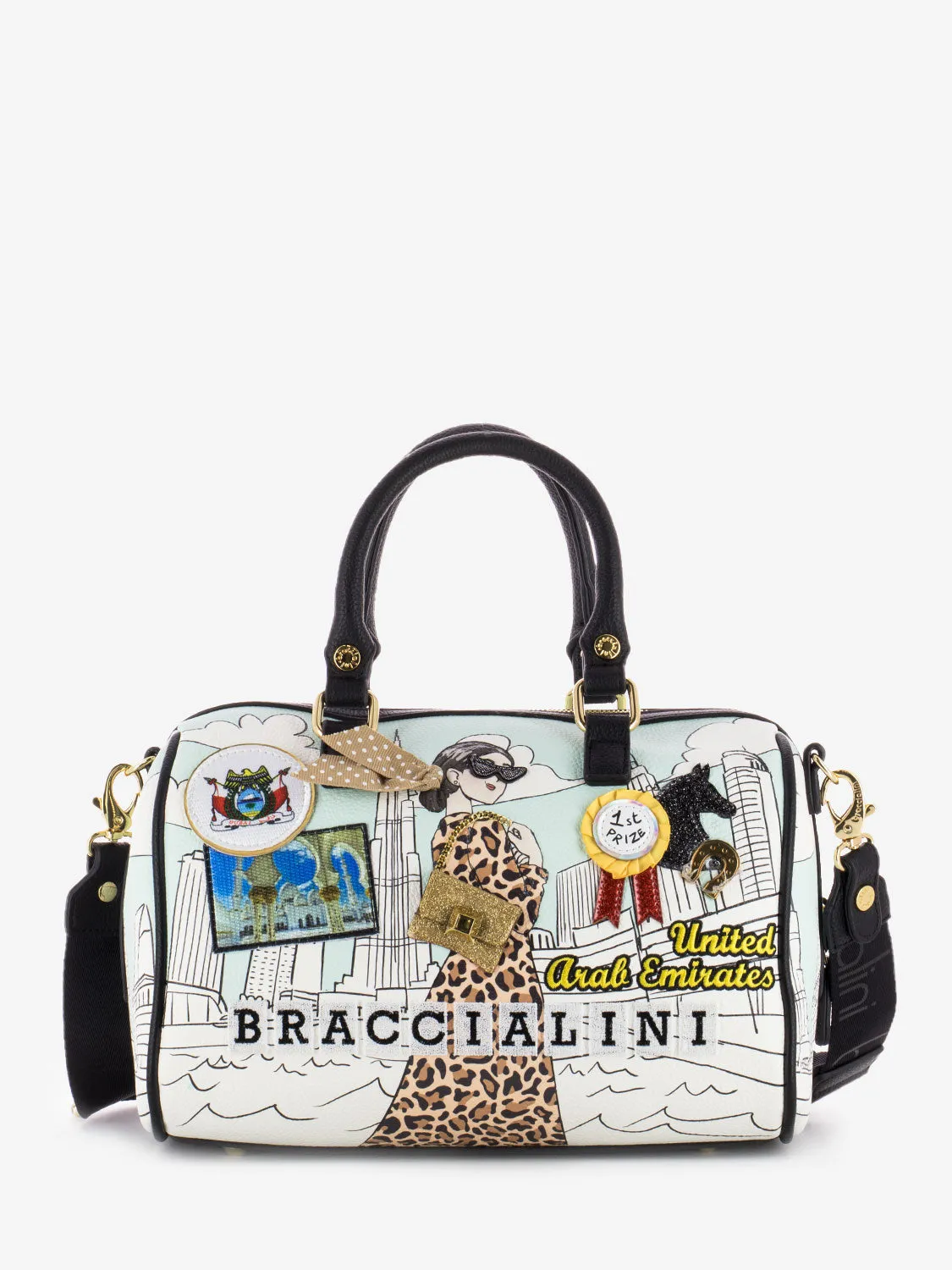 Borsa Cartoline Dubai multicolor