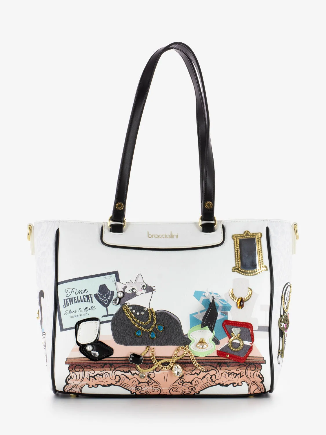 Shopping bag allround multicolor