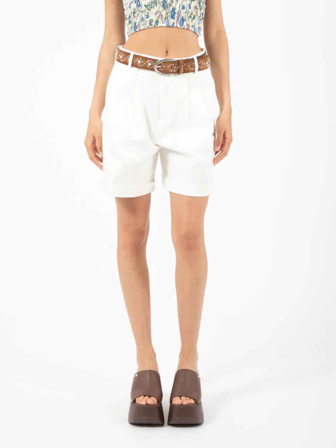 Bermuda Isabelle bianco