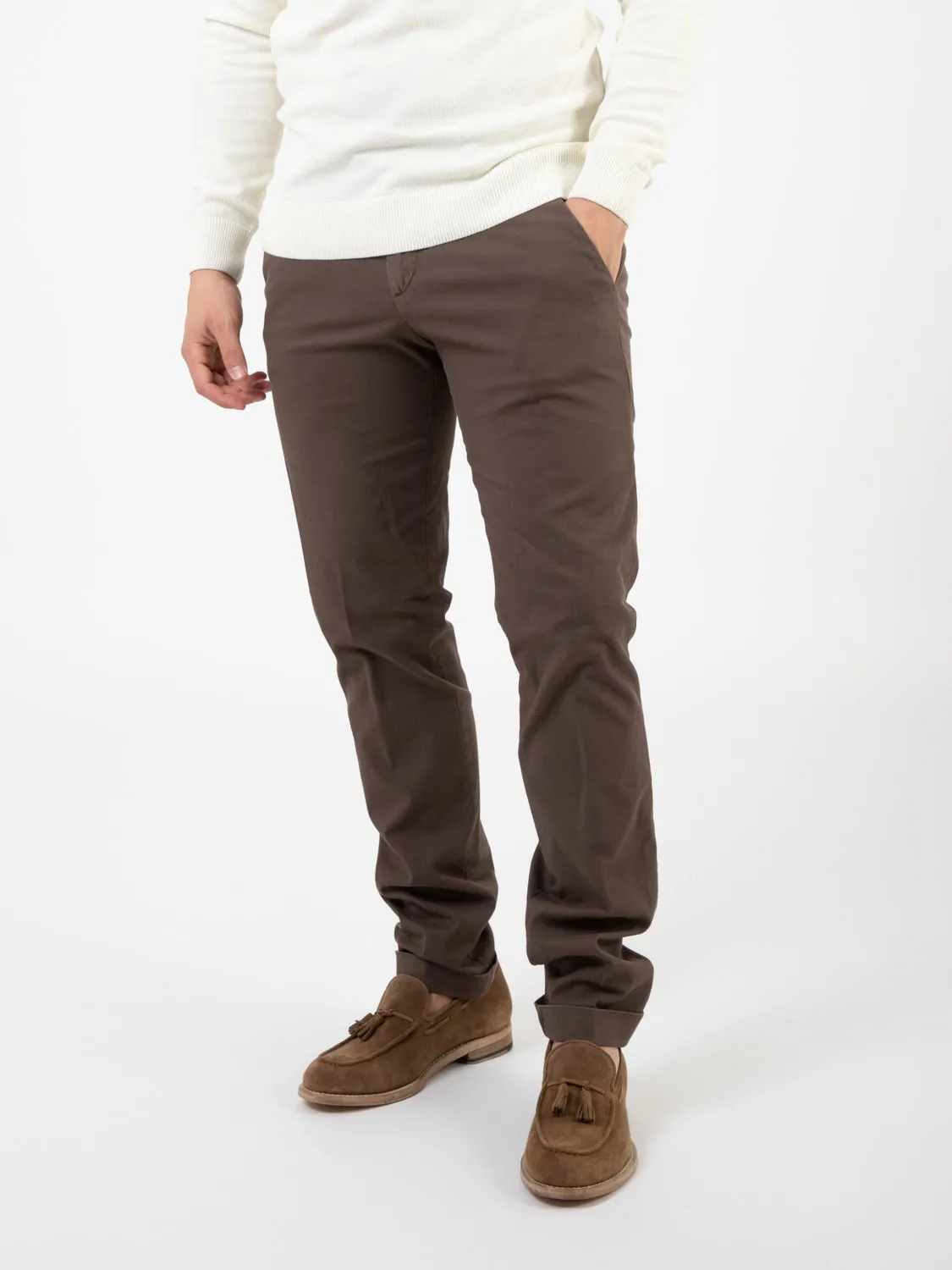 Pantaloni BG03 nido d'ape moro
