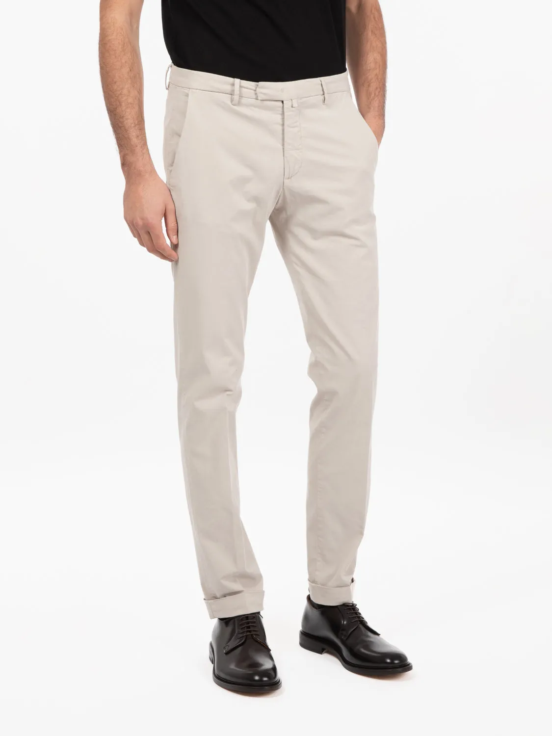 Pantaloni BG03 soft touch beige chiaro