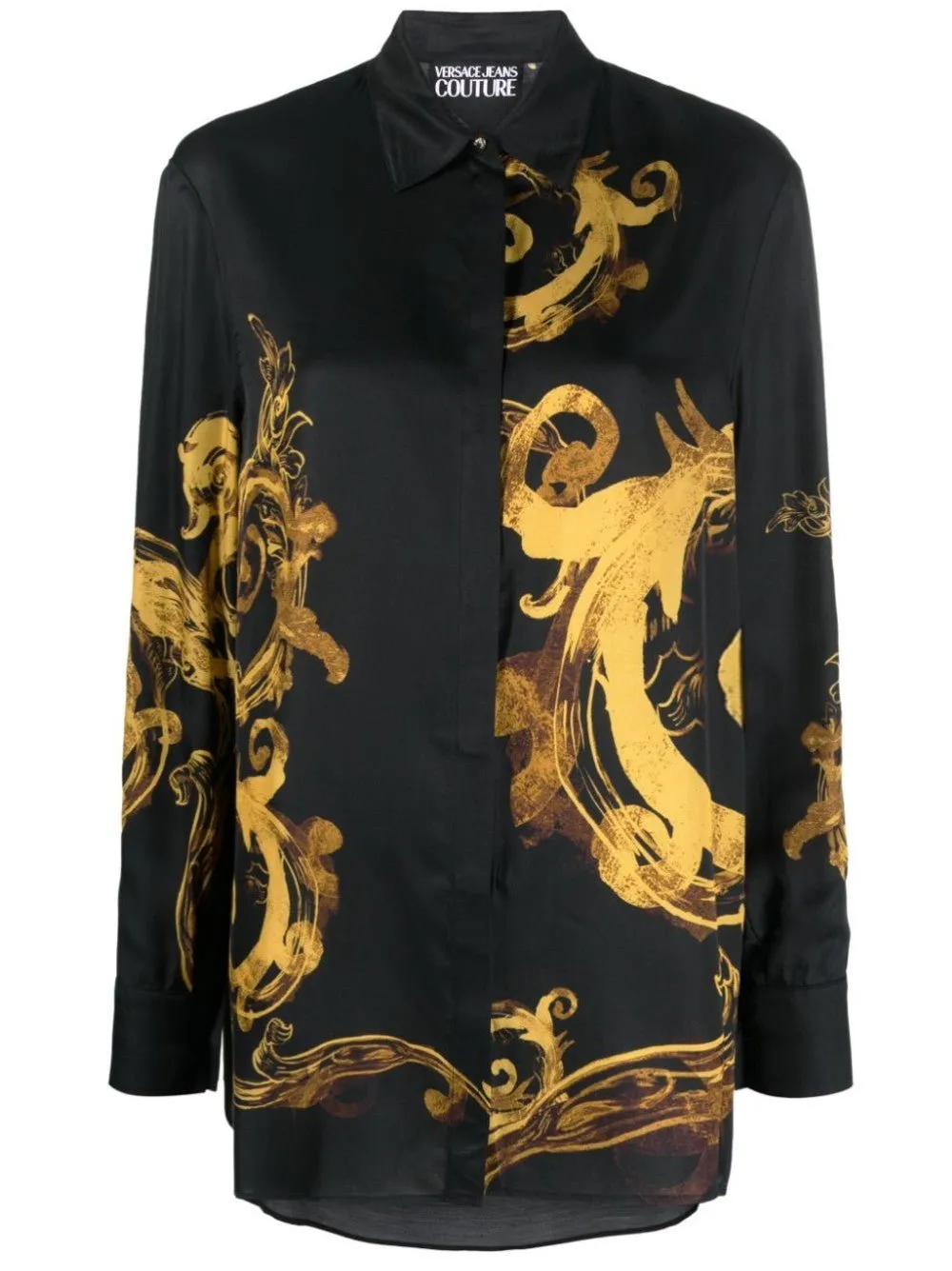 CAMICIA FANTASIA CON LOGO SUL RETRO