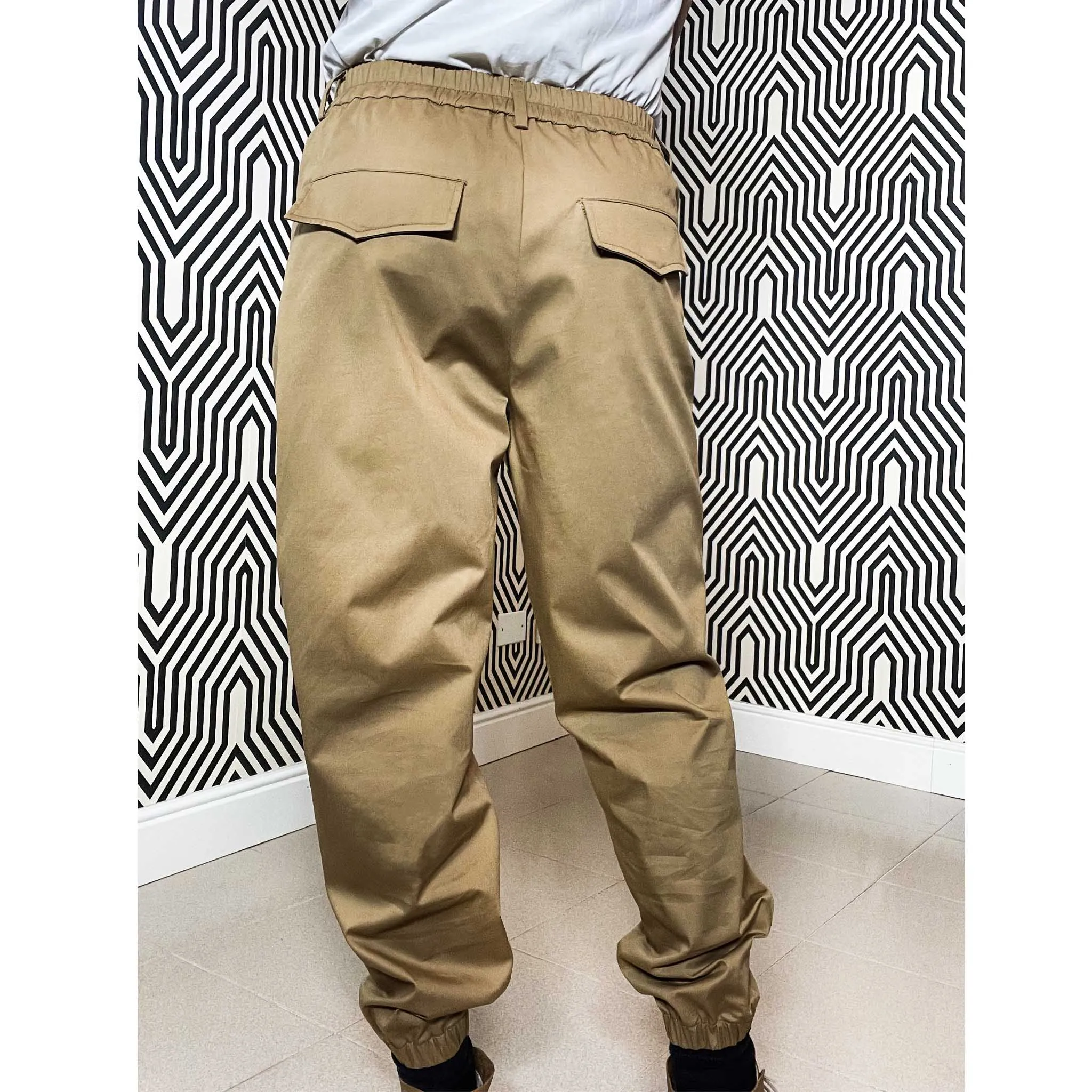 GALLES NEW - CARGO PANTS- ULTIMO RIMASTO TG S -CAMMELLO