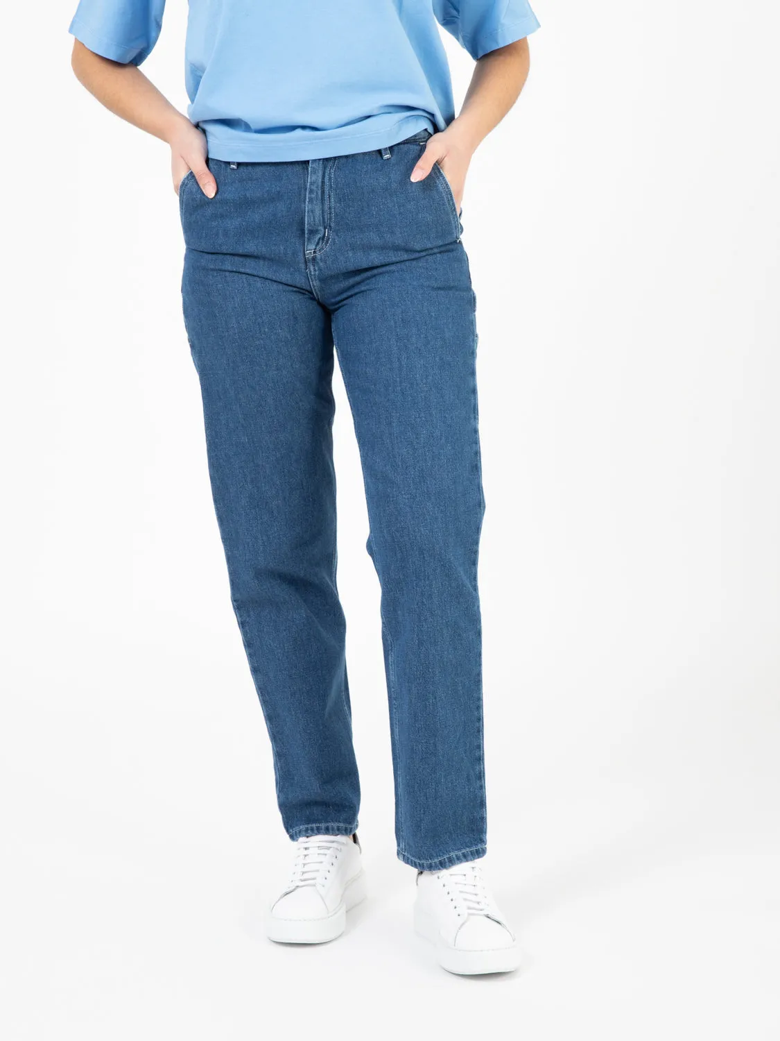 W' Pierce Pant blue stone washed