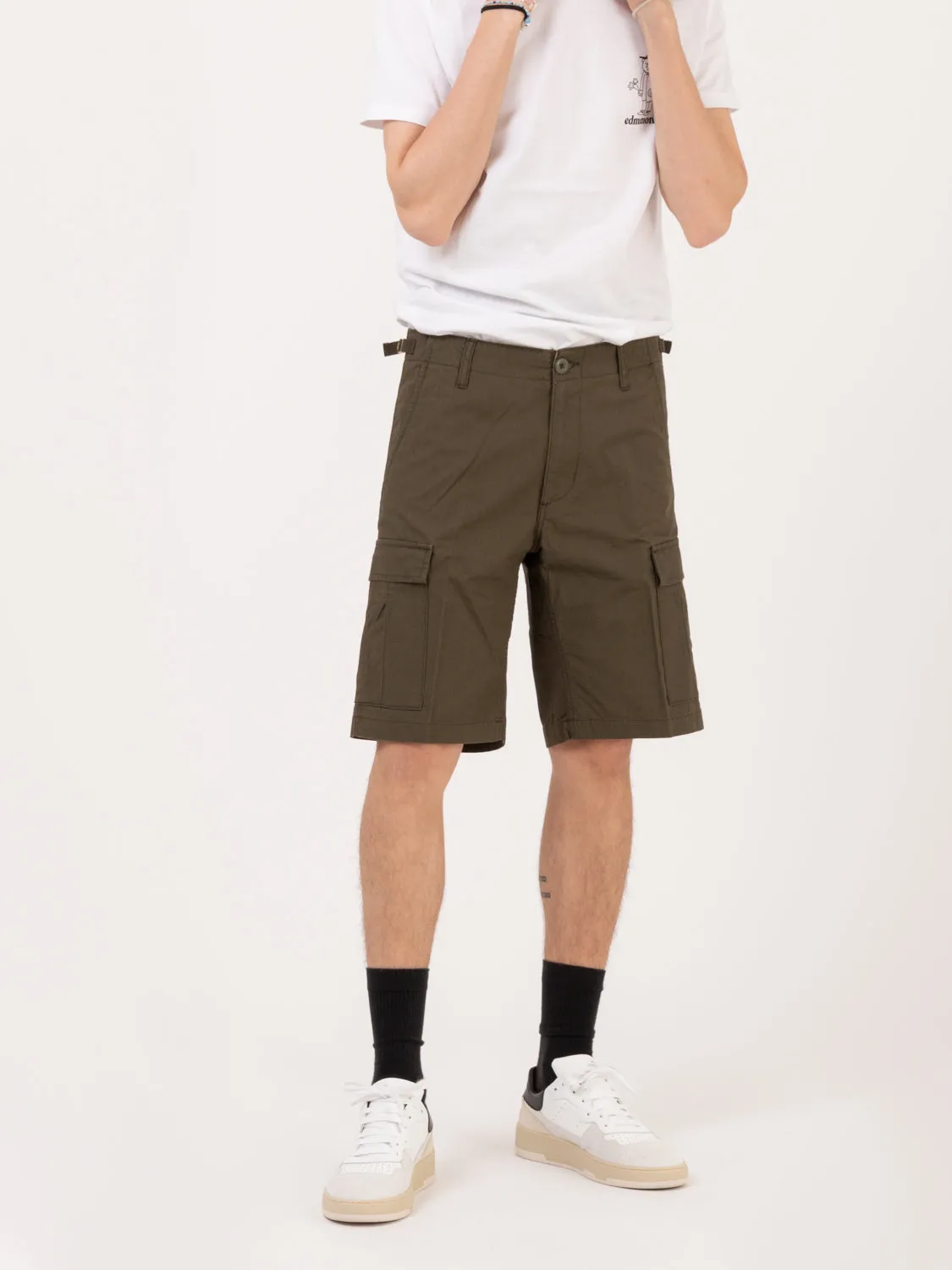 Aviation Short Cypress Rinsed