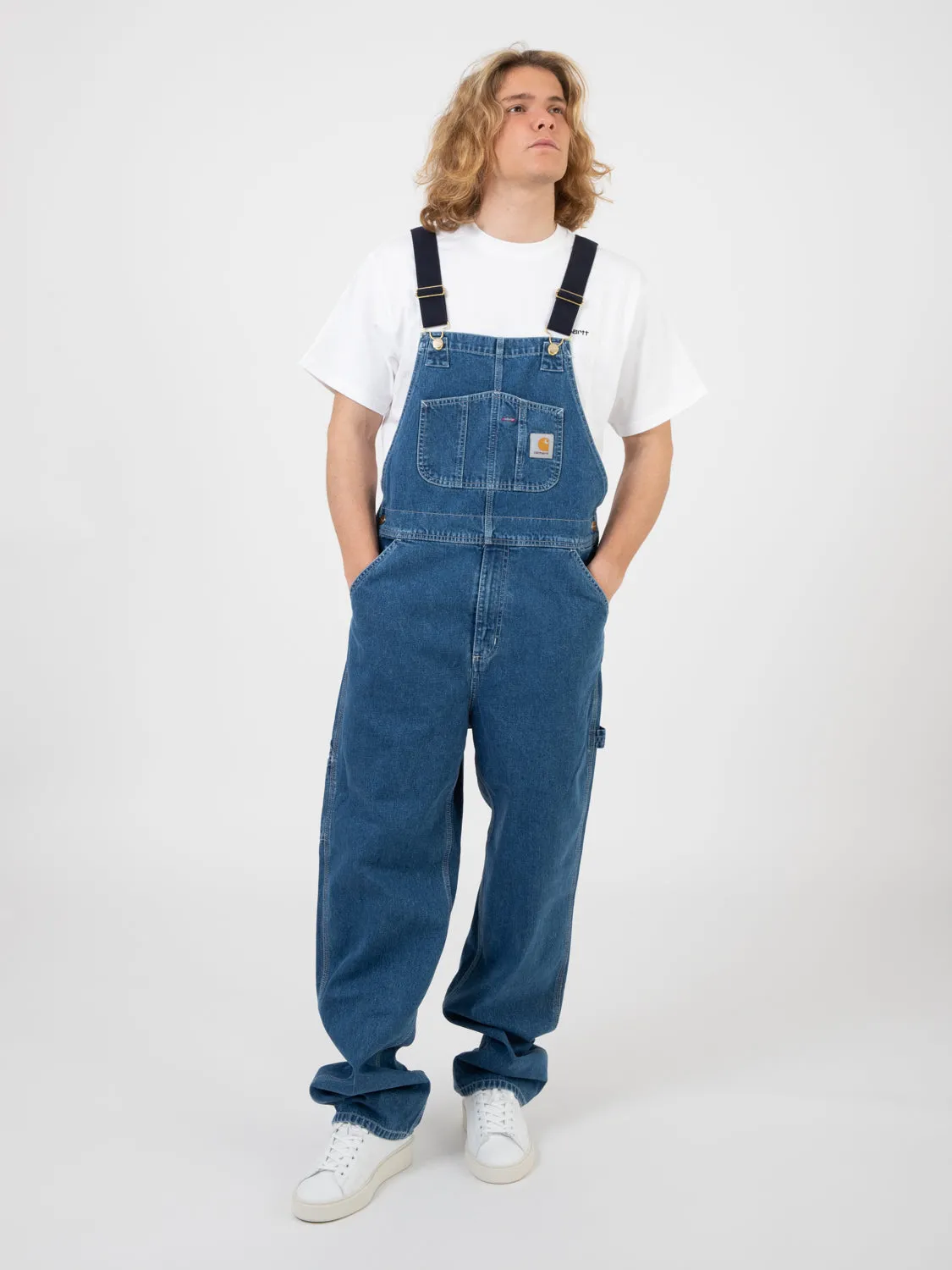 Salopette Bib Overall blue stone washed