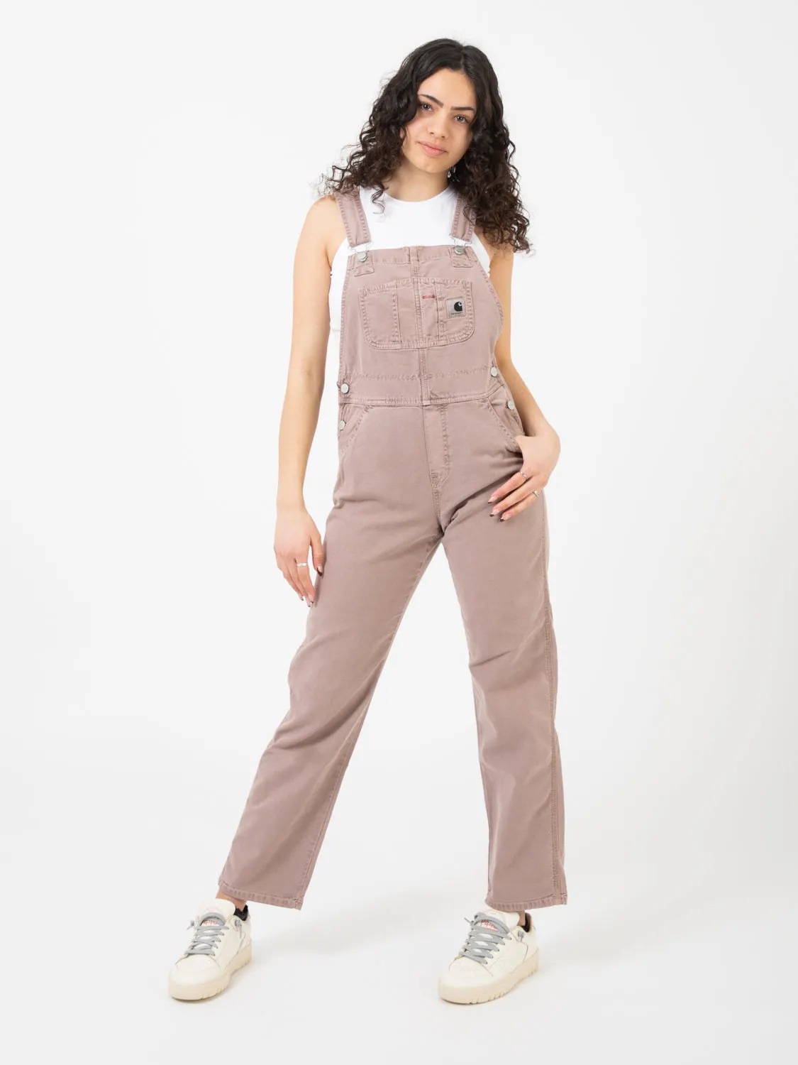 W' Bib Overall Straight lupinus faded